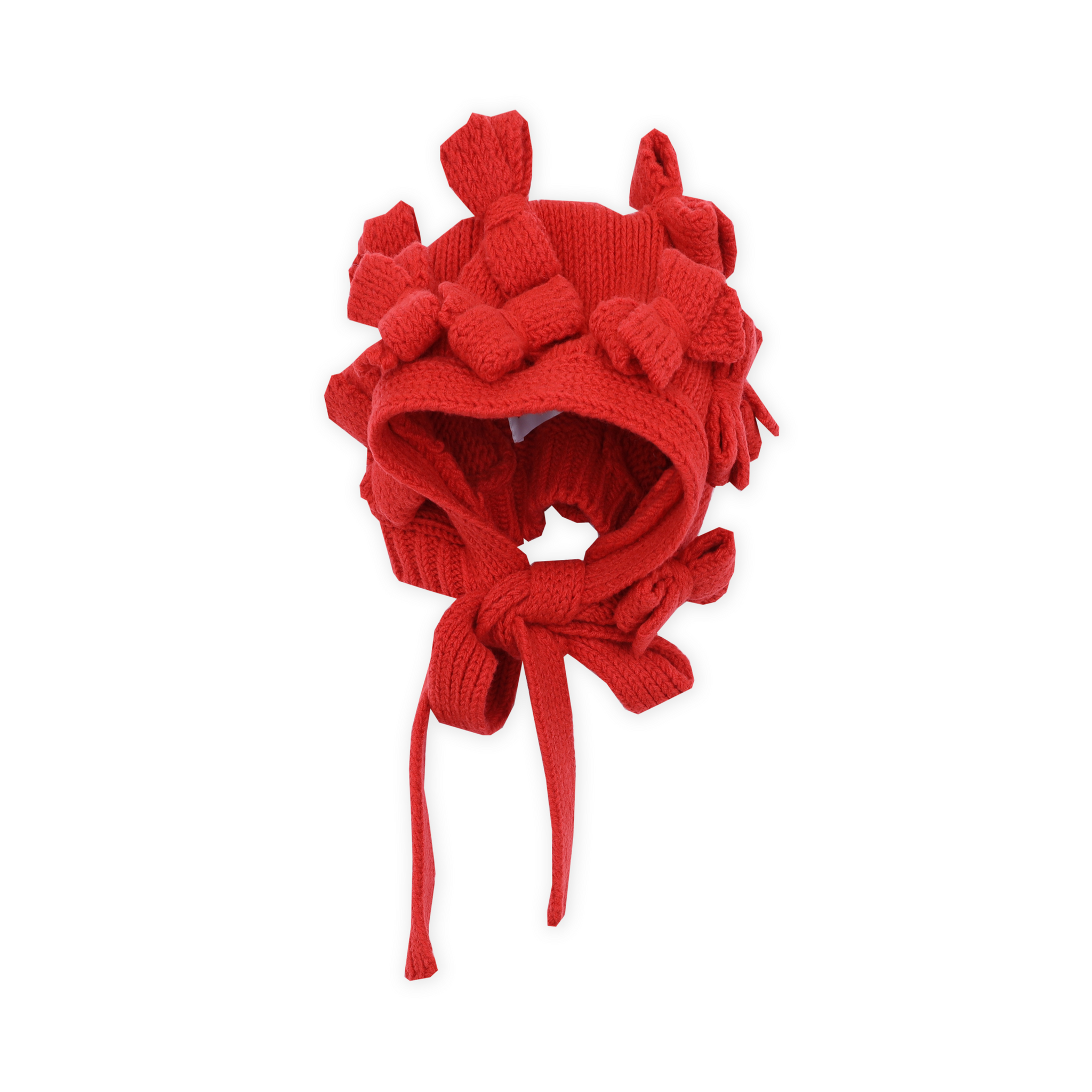 Red Bow Bonnet