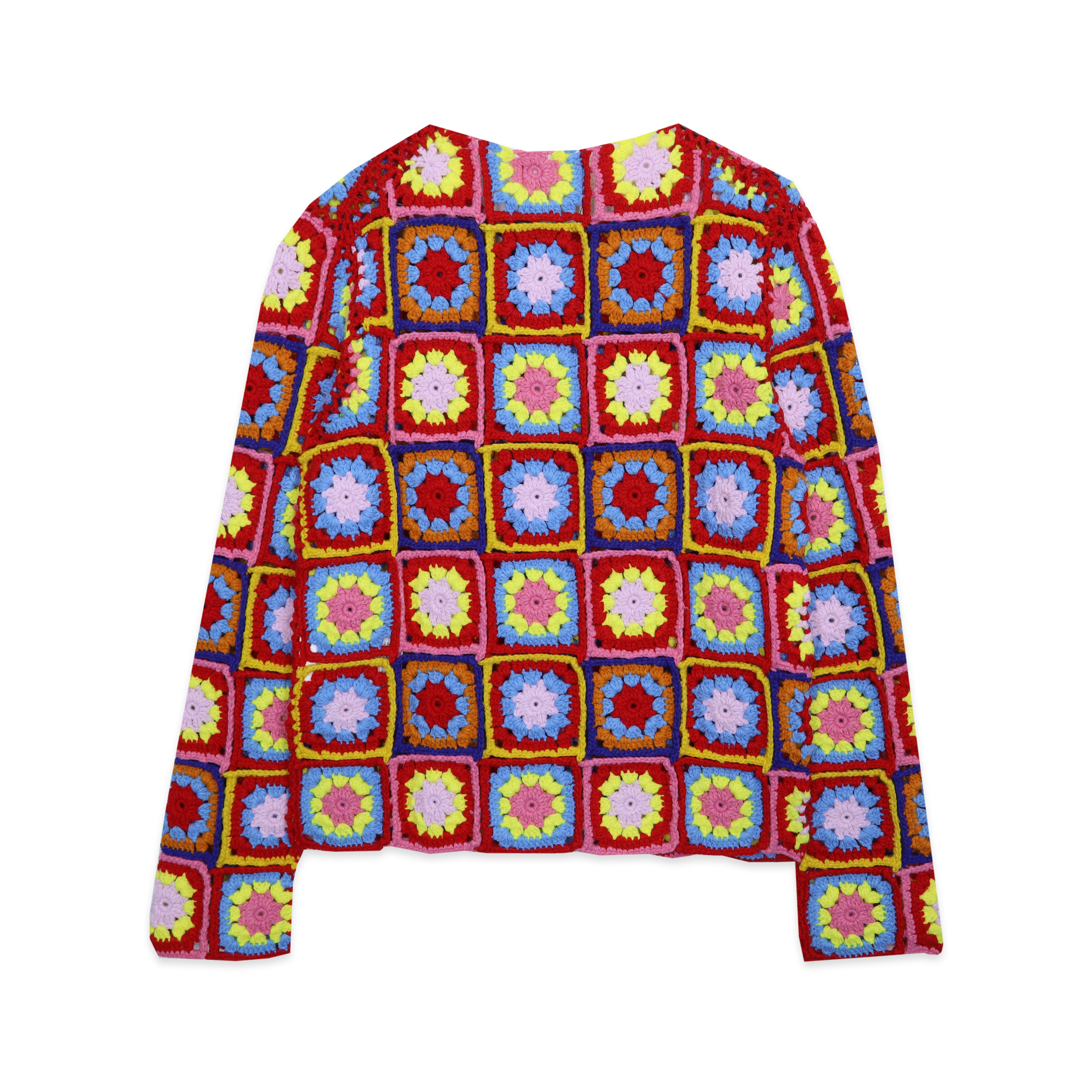 Rainbow Crotchet Sweater