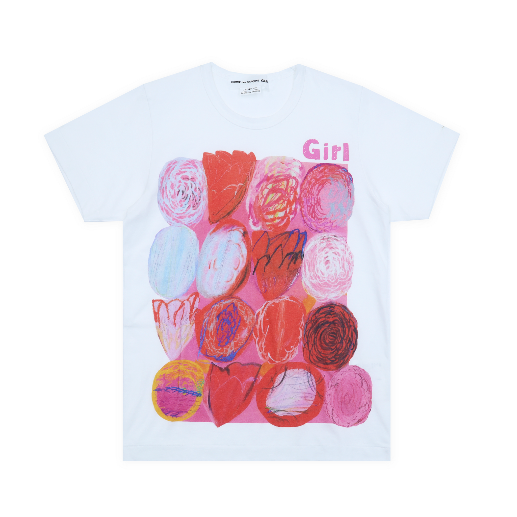 Flower Screenprint T-Shirt