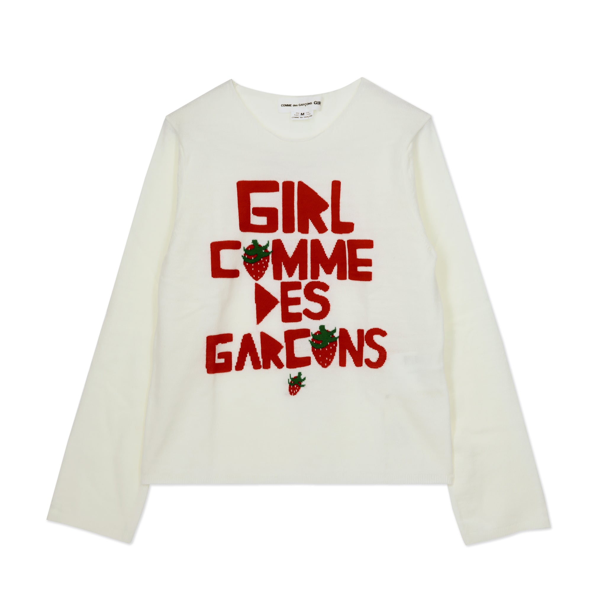 【美品】  COMME des GARCONS GIRL / コムデギャルソンガール | 2025SS | BRETT WESTFALL / イラスト プリント Tシャツ | M | ホワイト | レディース 美品】 COMME des GARCONS GIRL / コムデギャルソンガール | 2025SS