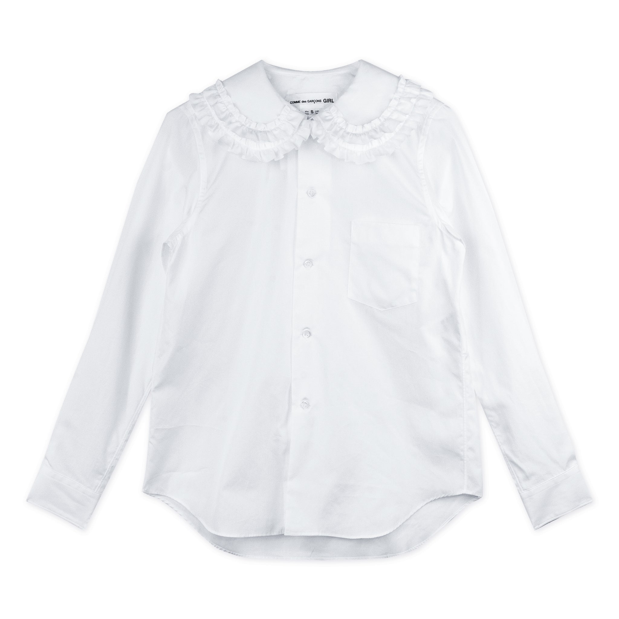 Peter Pan Double Frill Collar Blouse