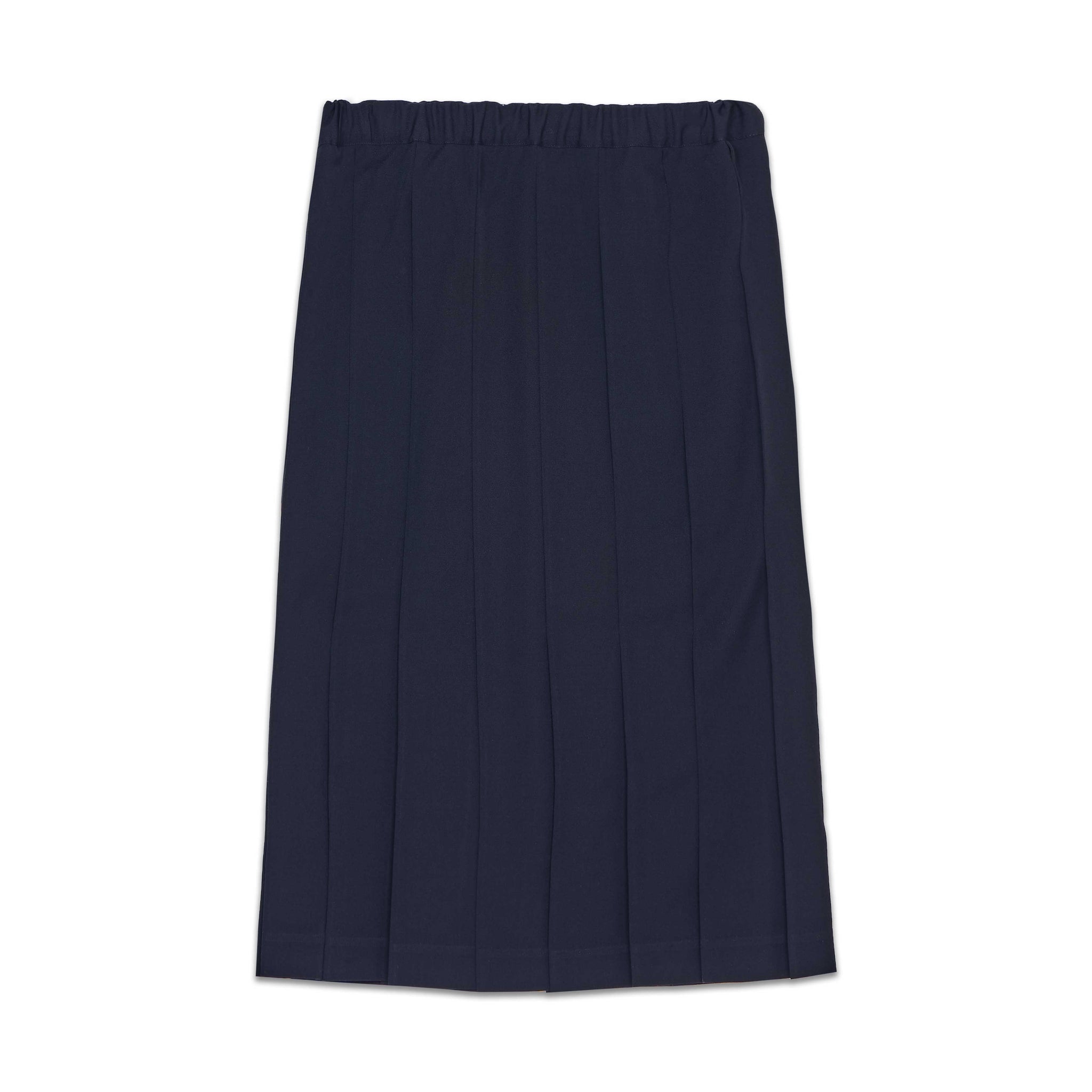 Pleated Navy Skirt