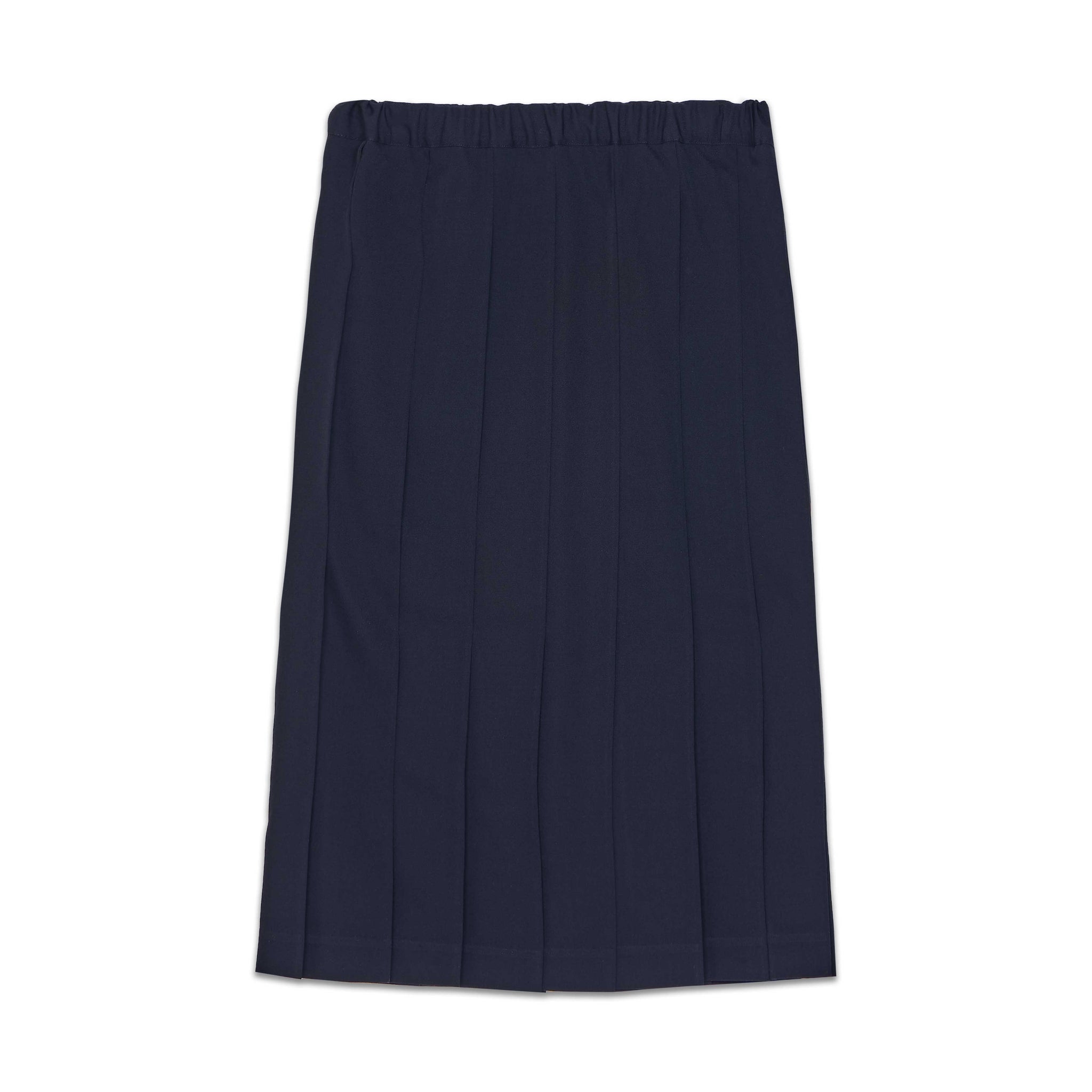 Pleated Navy Skirt