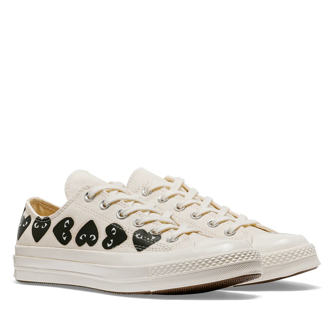 Converse Multi Black Heart Low Top White COMME des GARCONS Melbourne
