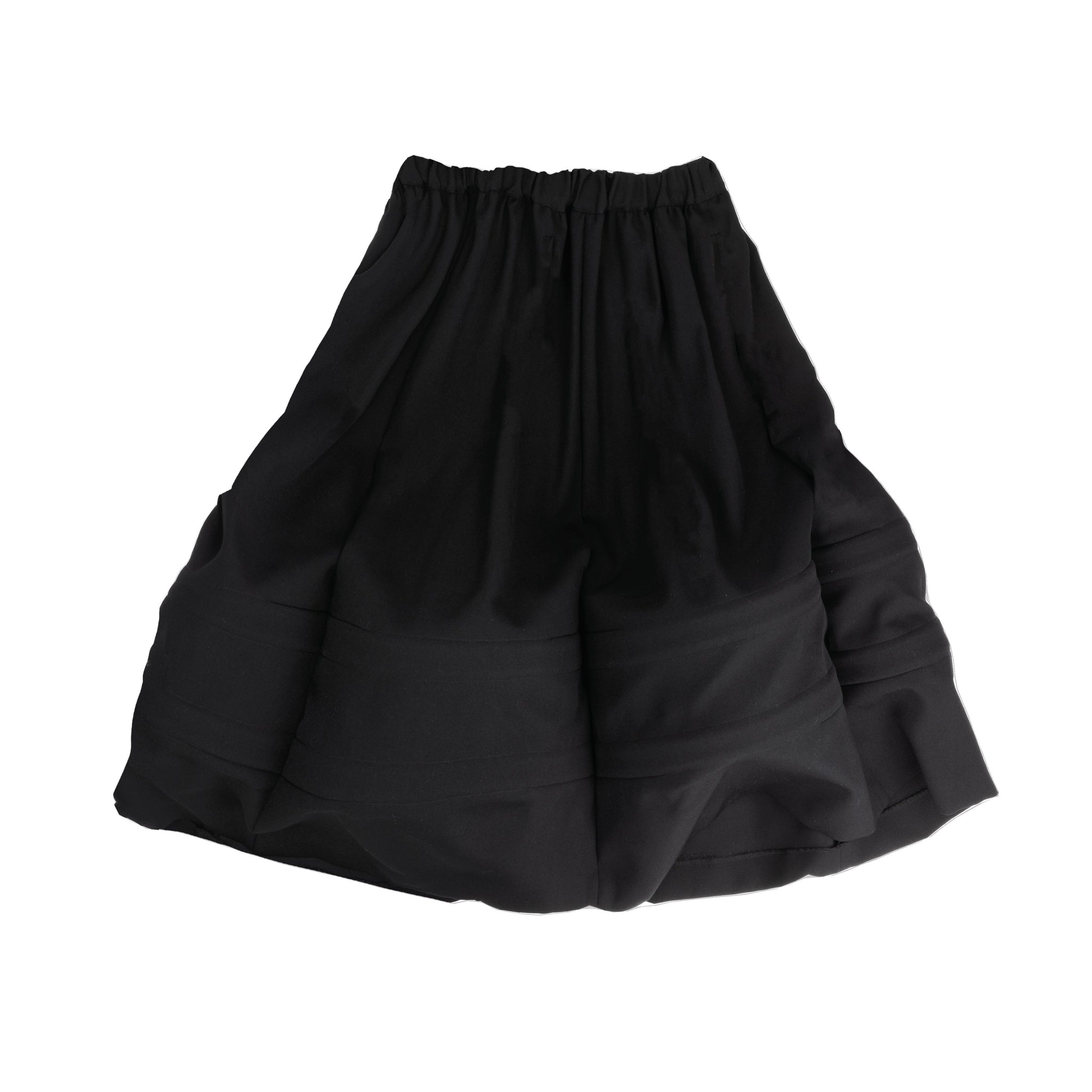 Gathered Structured Boning Skirt