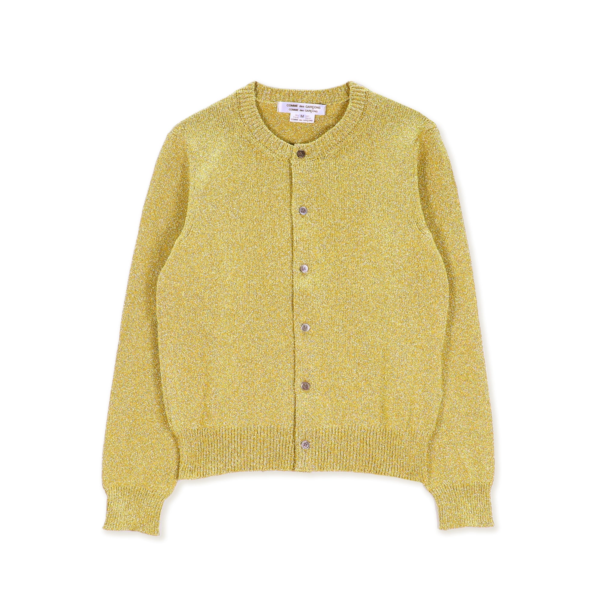 Gold Poly Nylon Cardigan