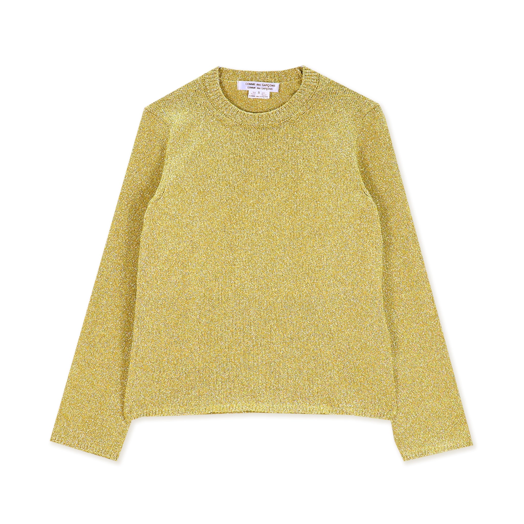 Gold Poly Nylon Sweater