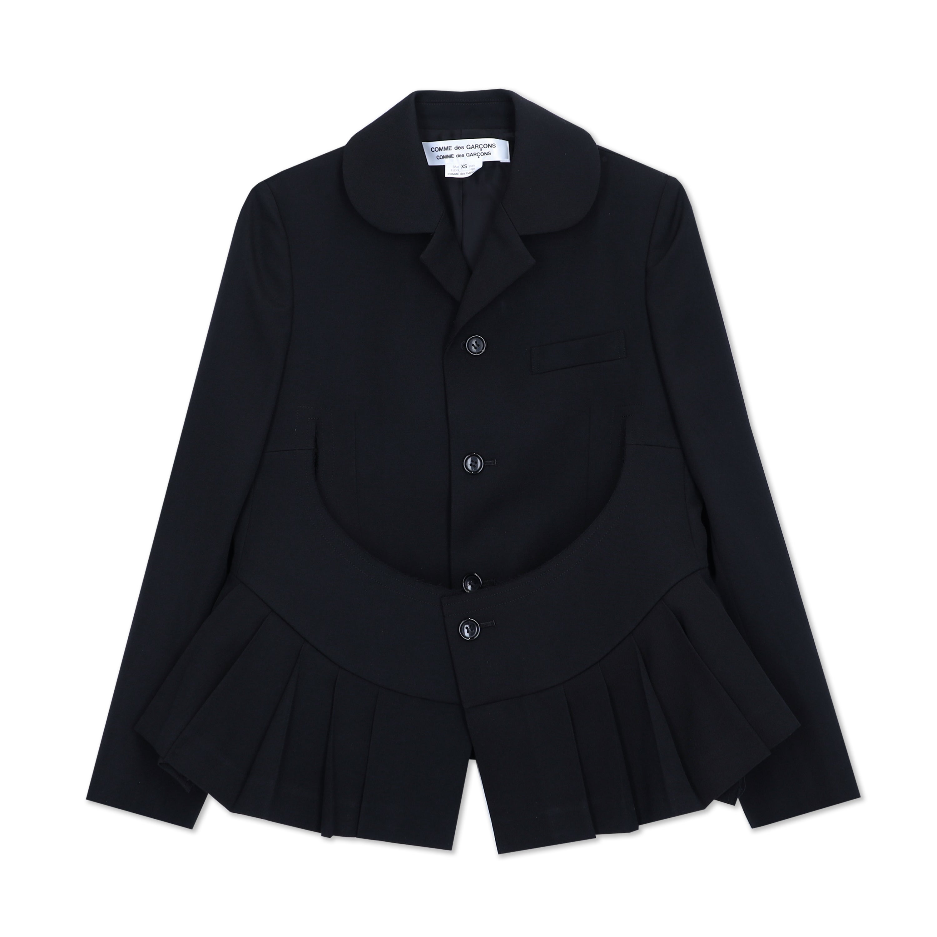 【送料&関税込】Comme des GarAons Ladies Coat Women's H&M x COMME DES GARCONS Double Breasted Trench Coat