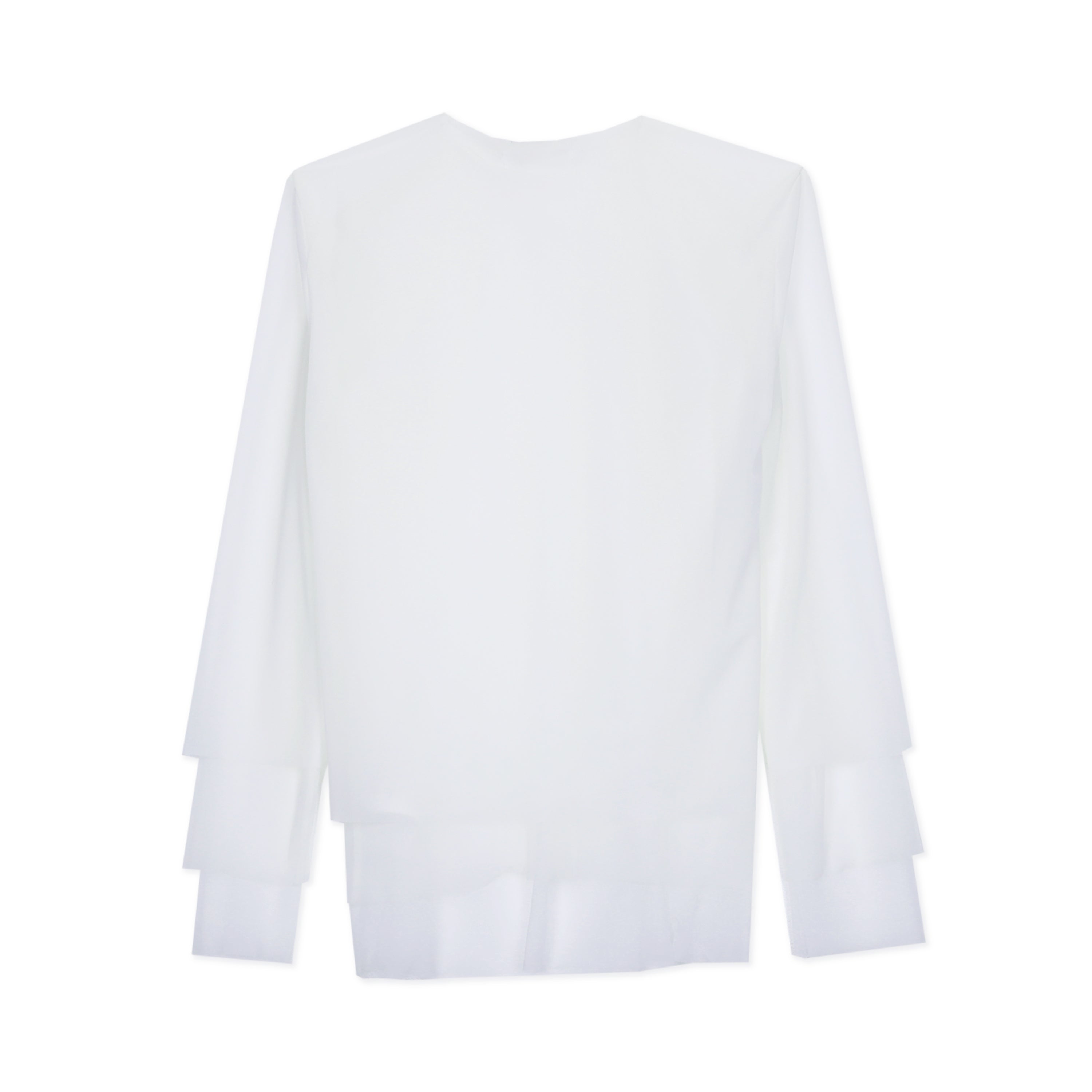 Hiroko Doi　100 110 130 RAYON PRINT TORN PATTERN FRONT DOLMAN BIG SHIRT SHORT