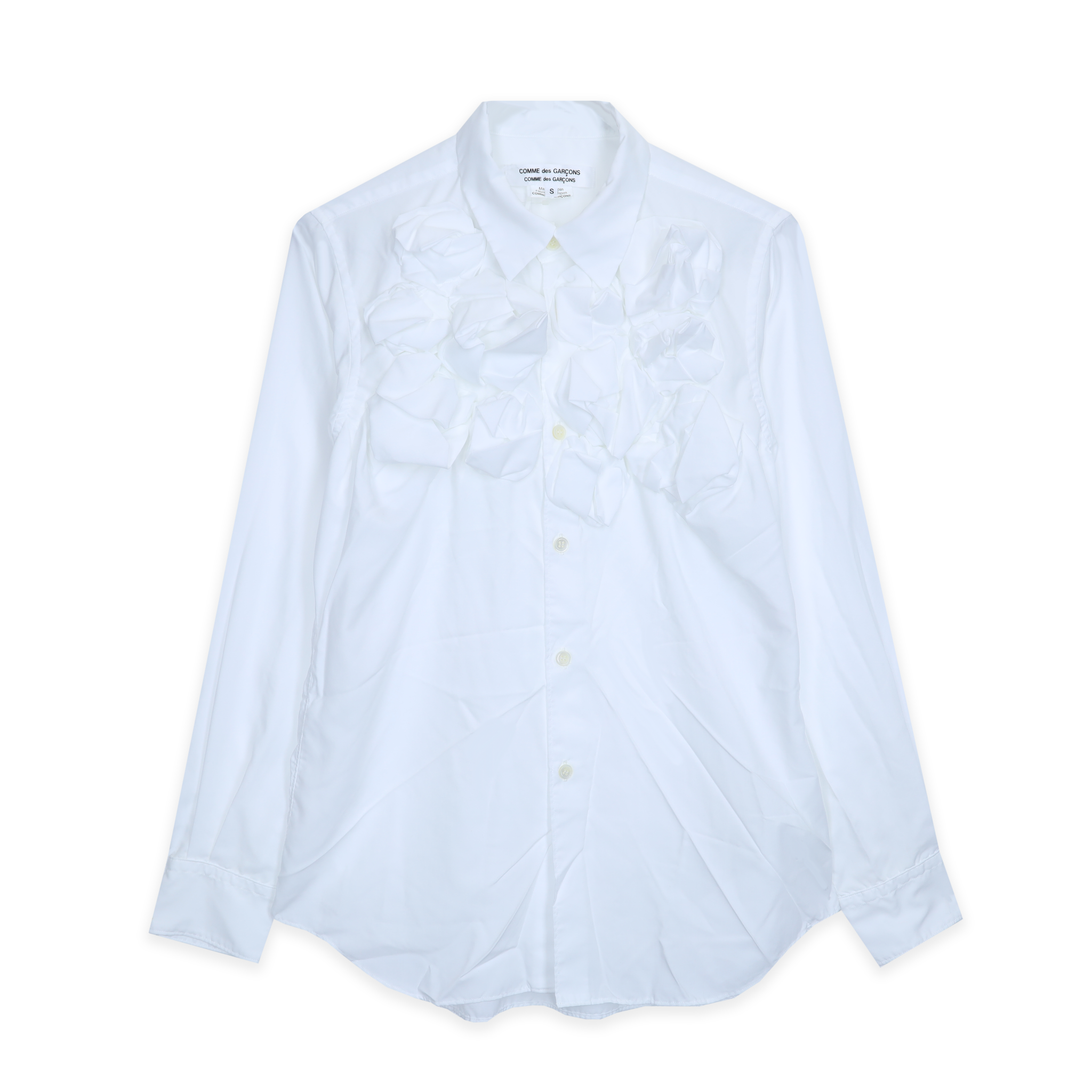 White Rose Front Shirt