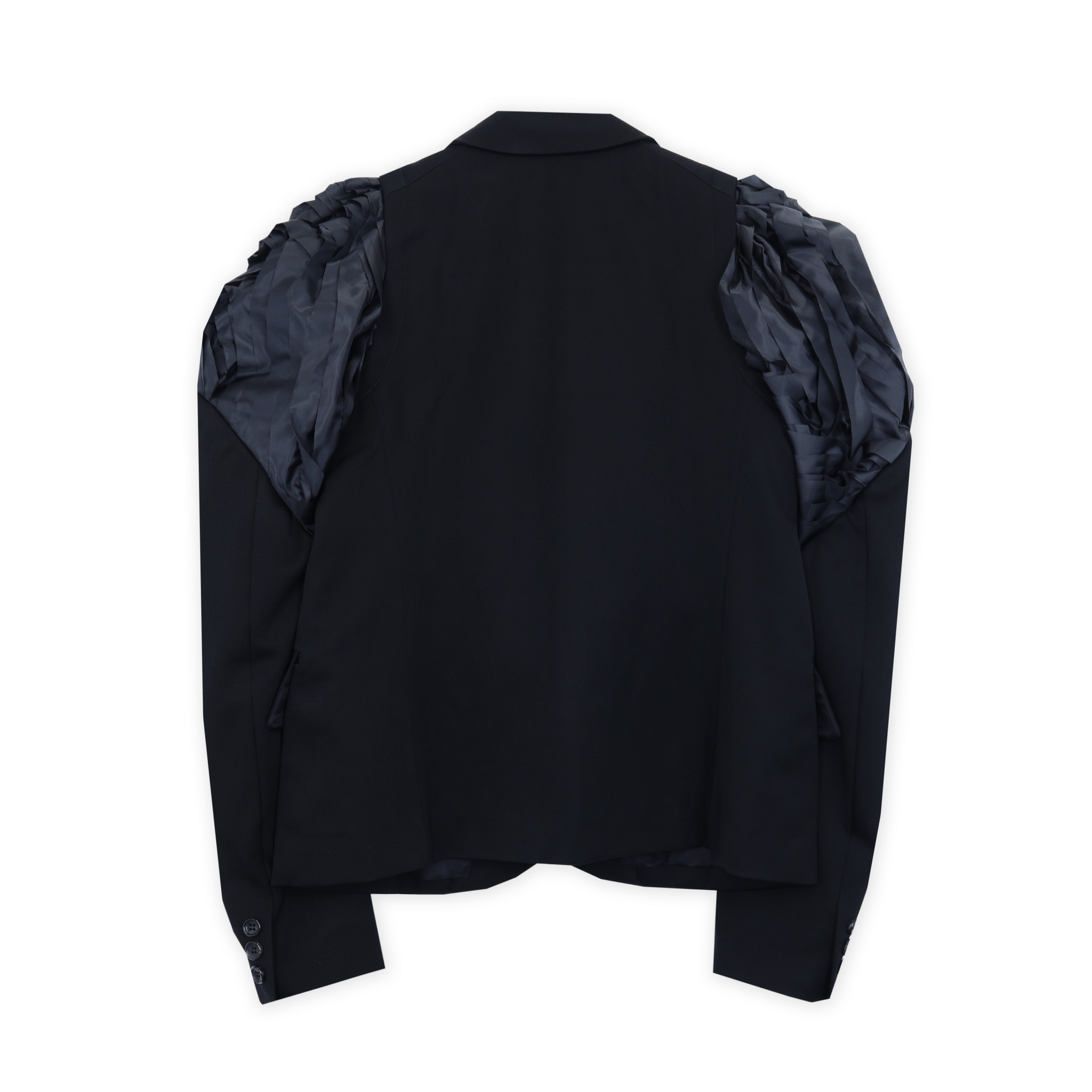 Doeskin Detached Sleeve Jacket