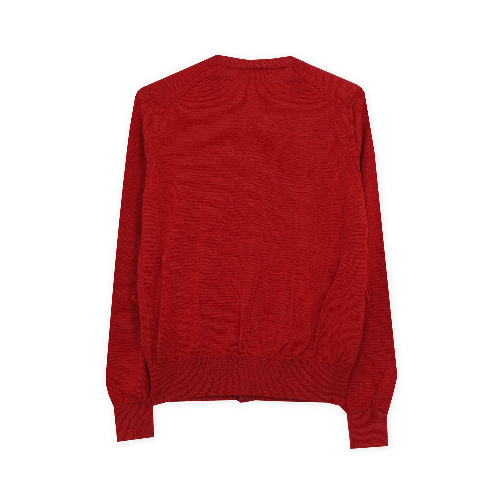 Flower Motif Shirred Cardigan