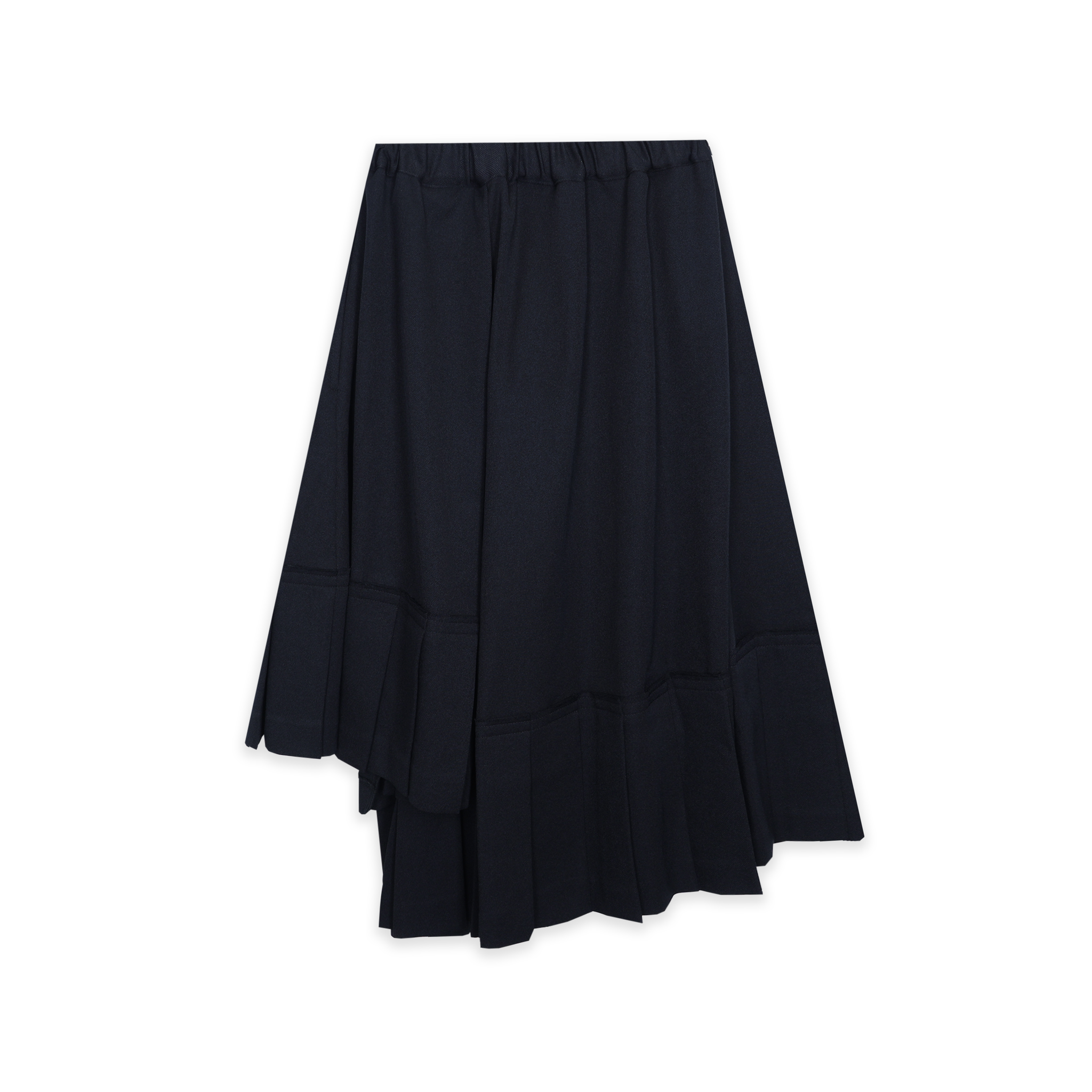 Pleated Hem Skirt