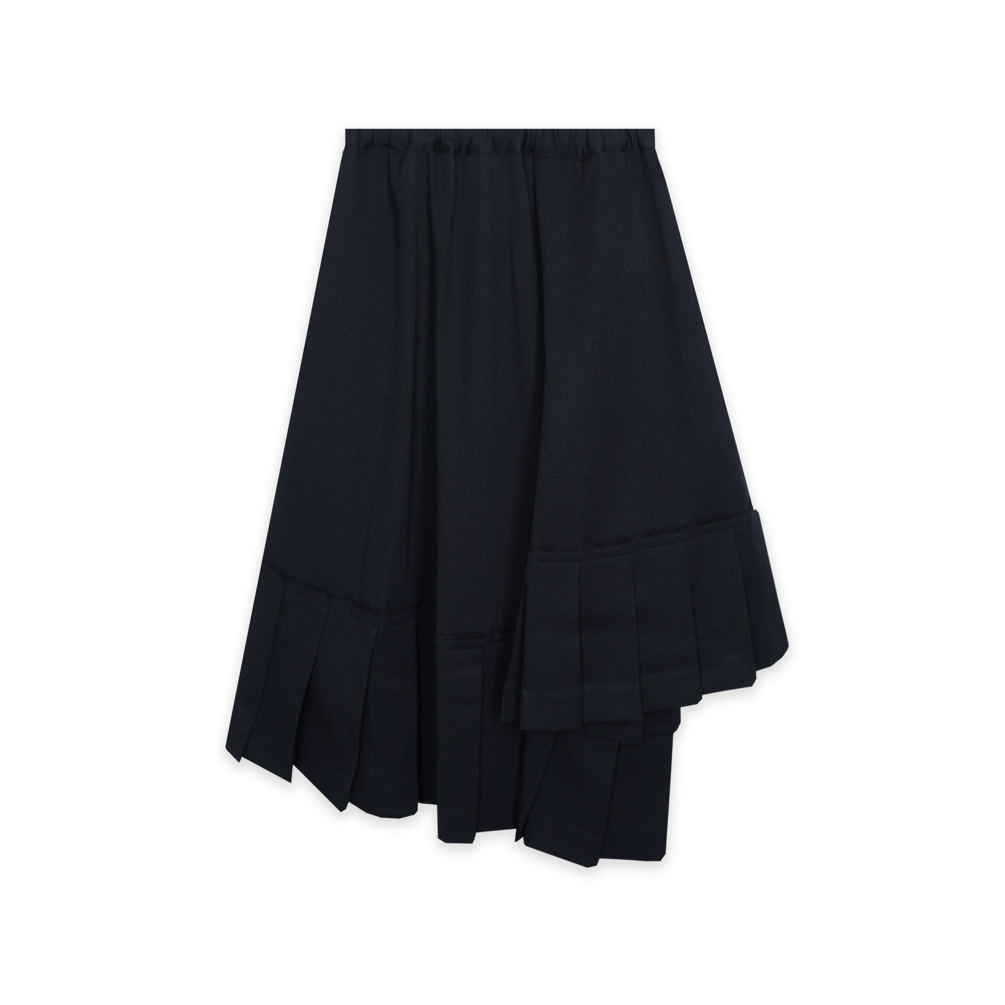 Pleated Hem Skirt