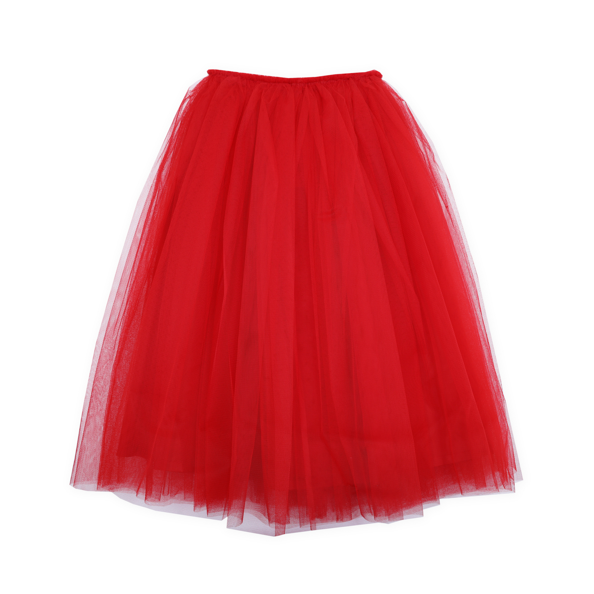 Red Tulle Skirt