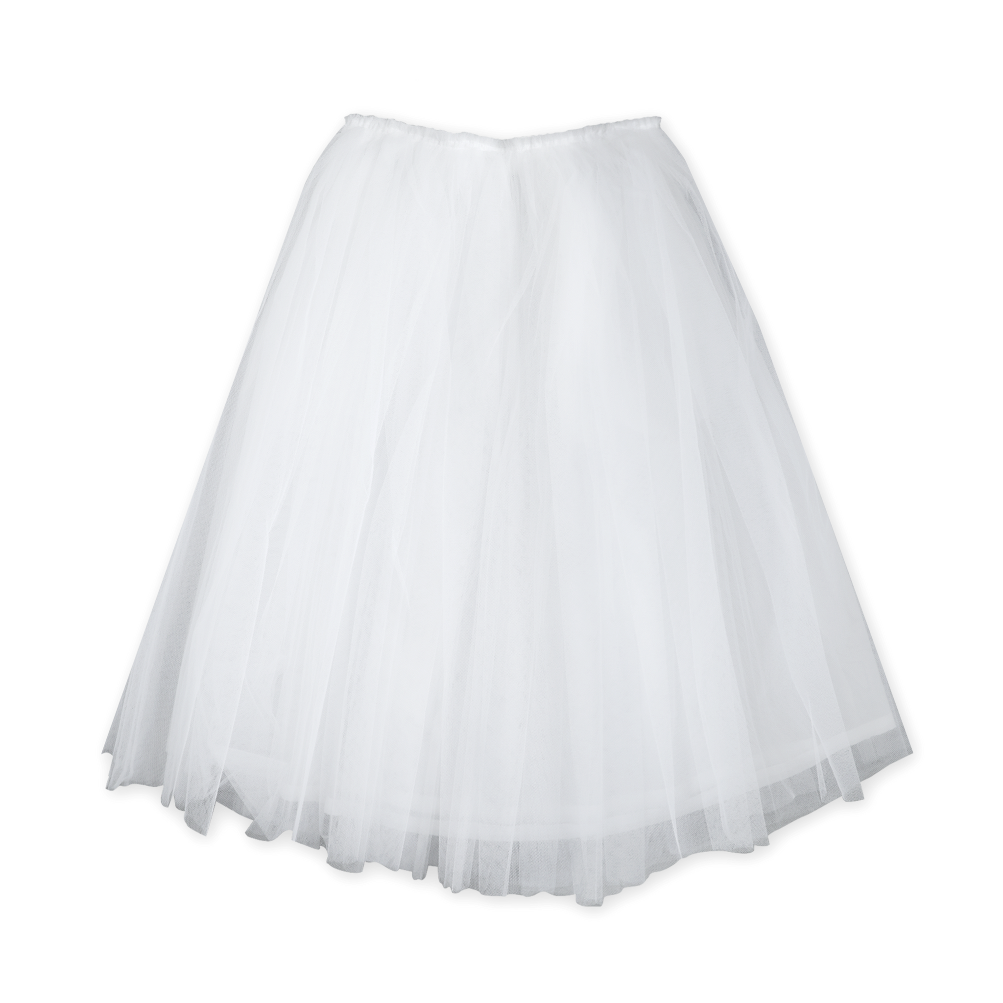 White Tulle Skirt