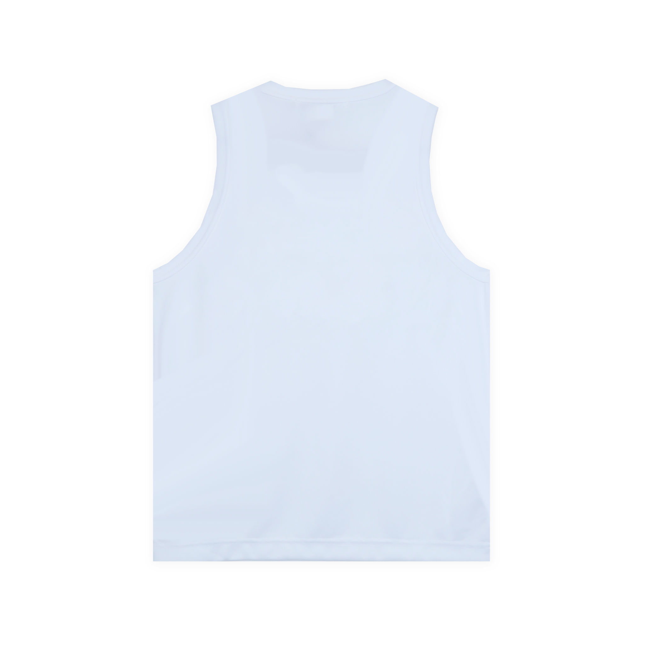 Gathered Rose Singlet White