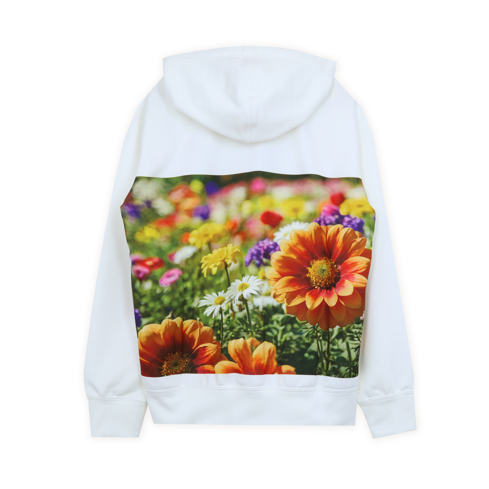 Pattern A Floral Splash Pullover Hoodie