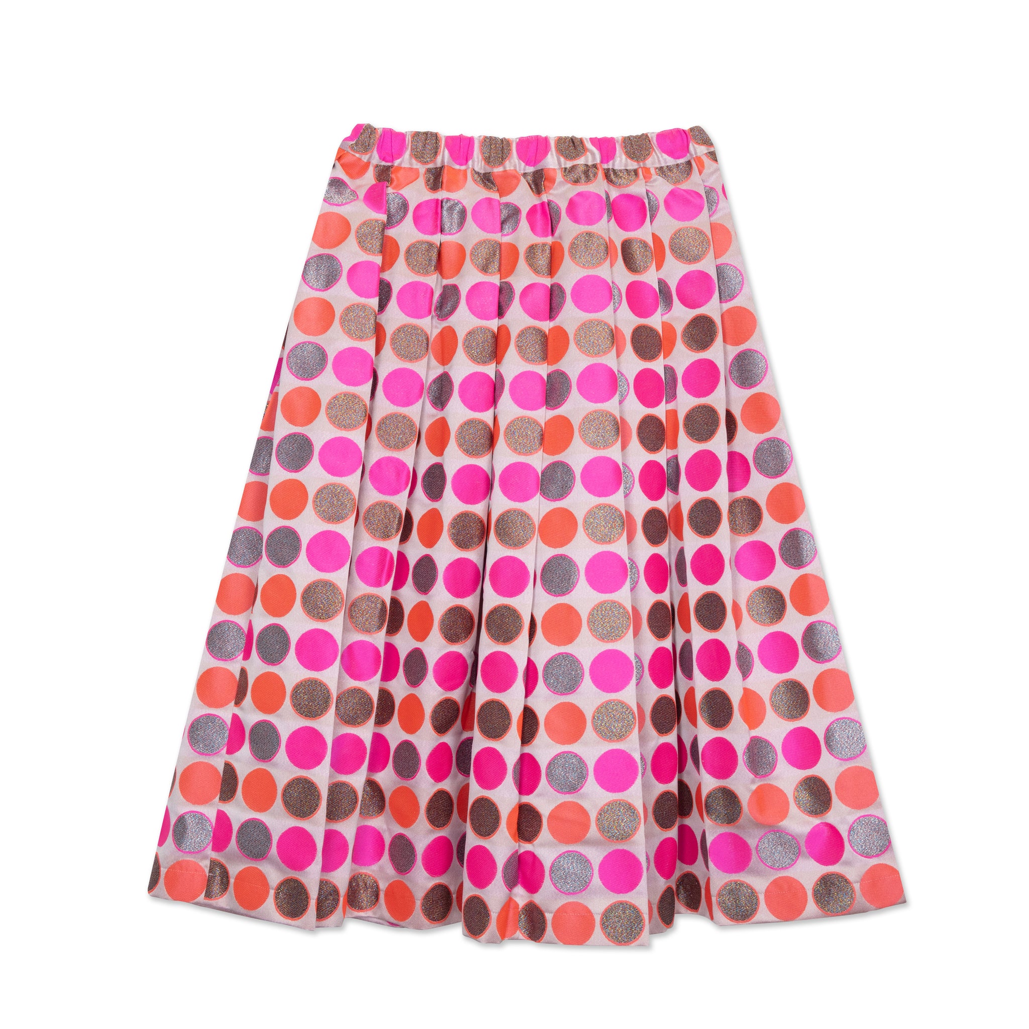 COMMEdesGARCONS　jacquard　polka dot　skirt Pink Jacquard Polka Dot Skirt – COMME des GARÇONS Melbourne