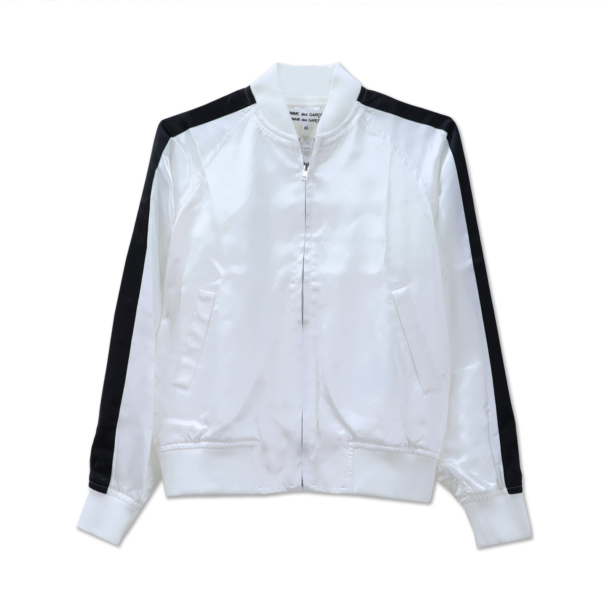 ACETATE SHORT BOMBER JACKET