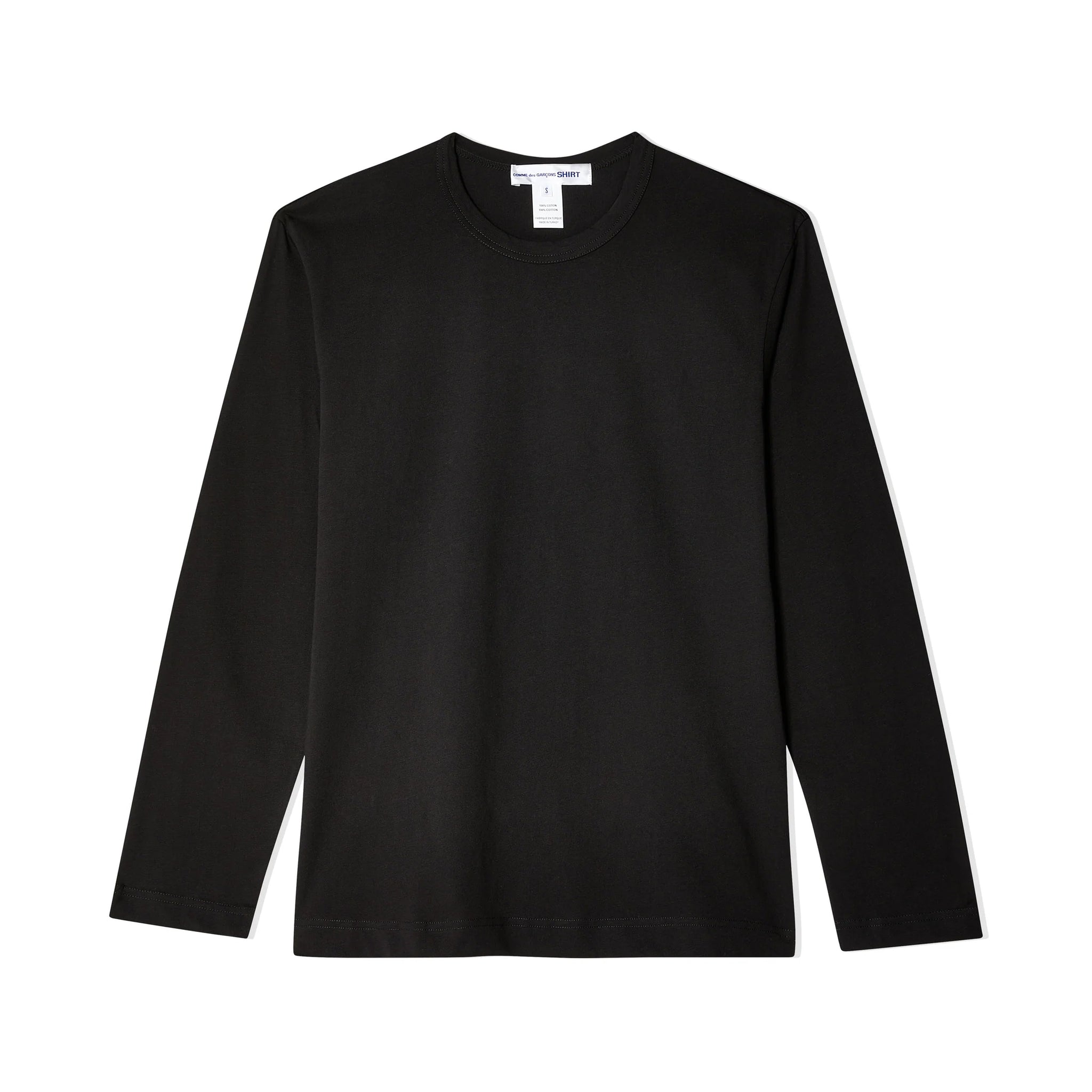 SHIRT FOREVER Basic Neck Logo L/S T-Shirt