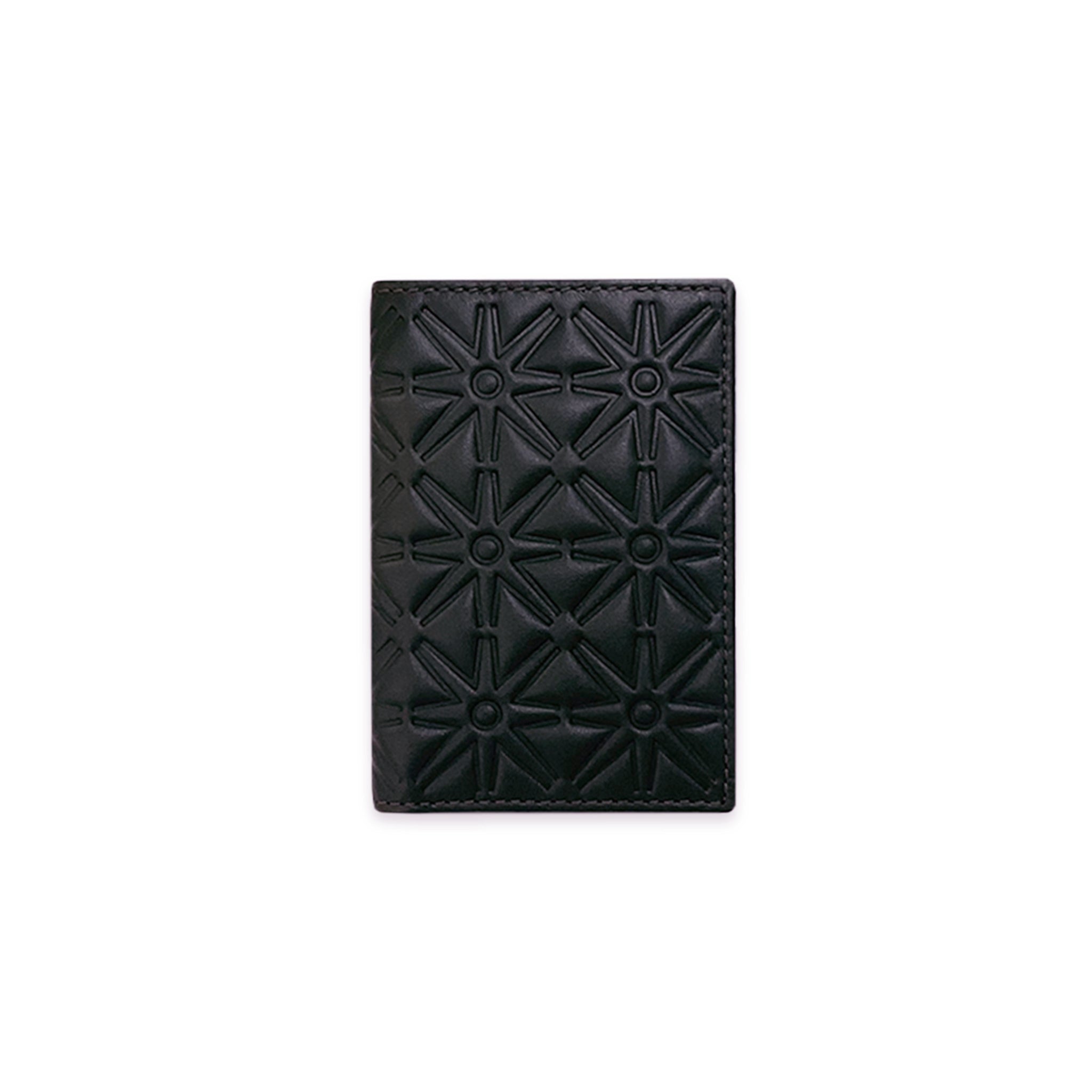 Black Embossed Group Wallet (SA640EA)