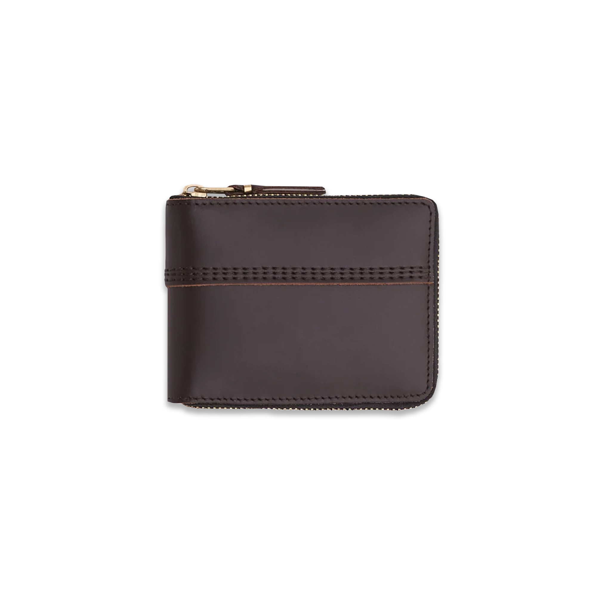 Triple Stitch Wallet Brown 7100TS