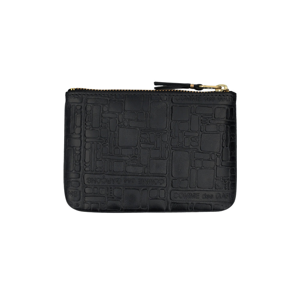 Embossed Logotype Wallet Black 8100EL