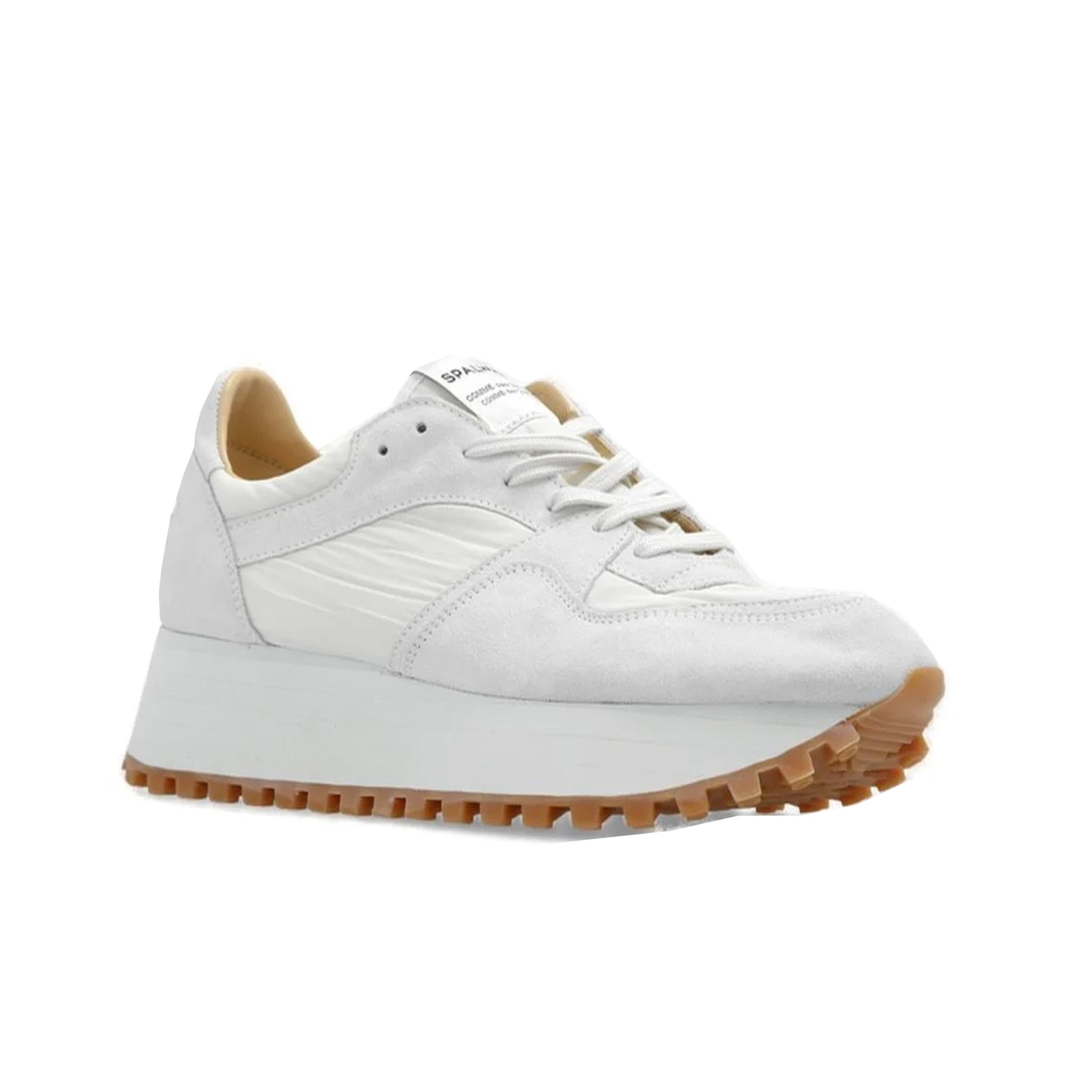 SPALWART Marathon Platform Sneakers White