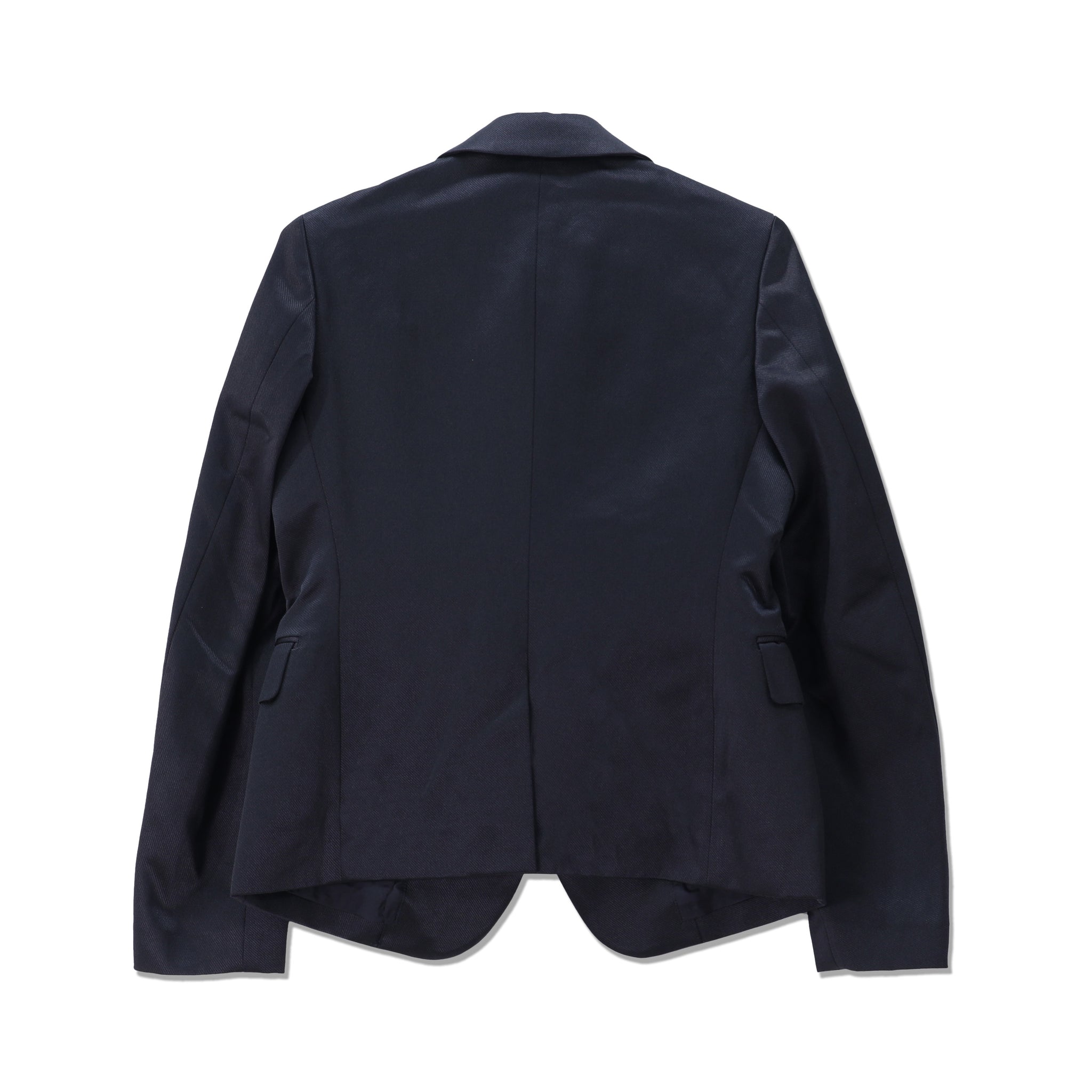 Jacket with Circle Cut-out and Frill