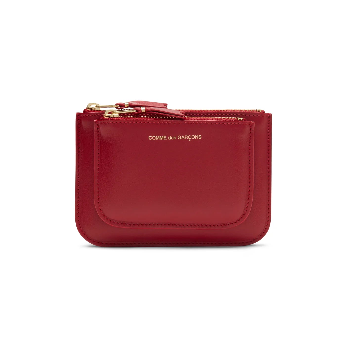 小物 Wallet COMME des GARCONS OUTSIDE POCKET Comme Des Garçons - Black Outside Pocket Zip Around Wallet
