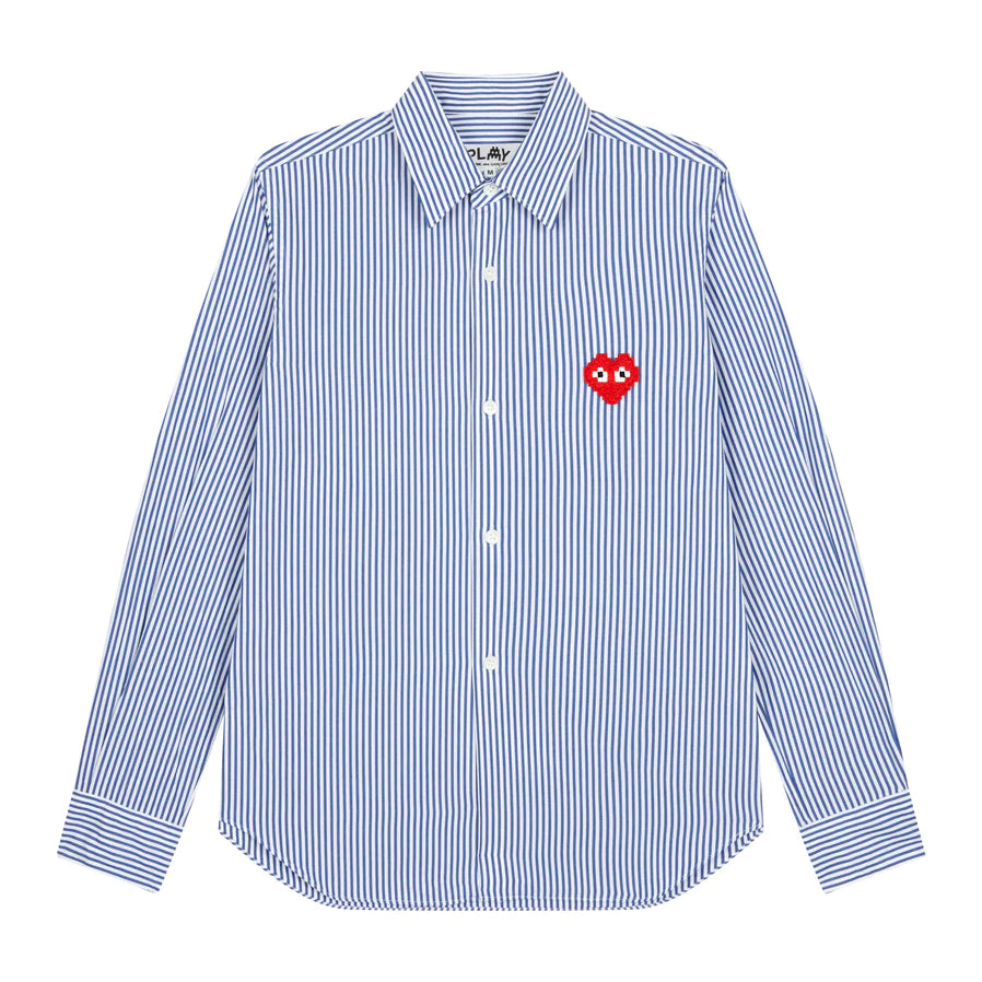 PLAY Striped Shirt Invader Emblem – COMME des GARÇONS Melbourne