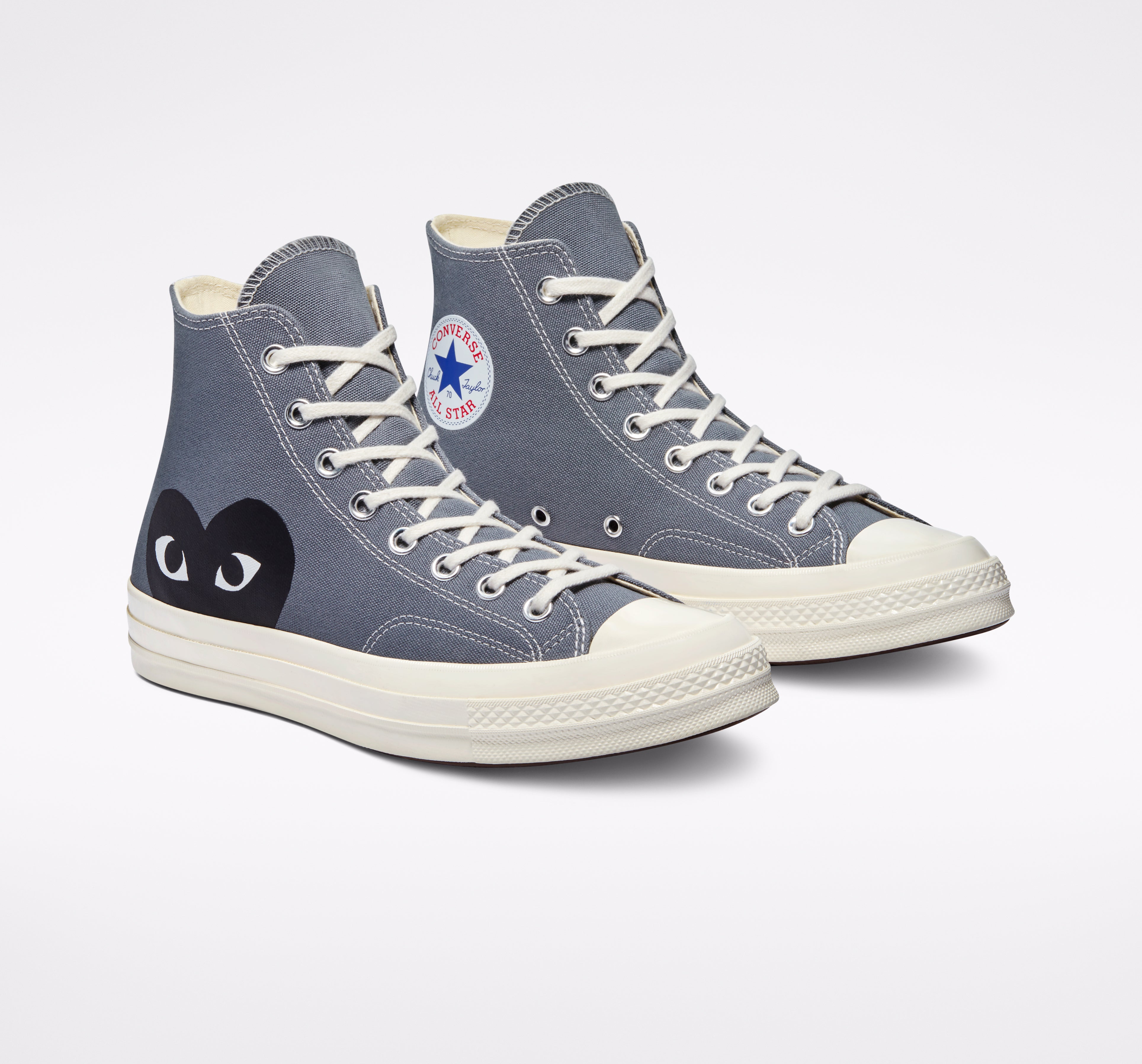 Converse Comme des Garсons Play Chuck 70 High Green Sneakers