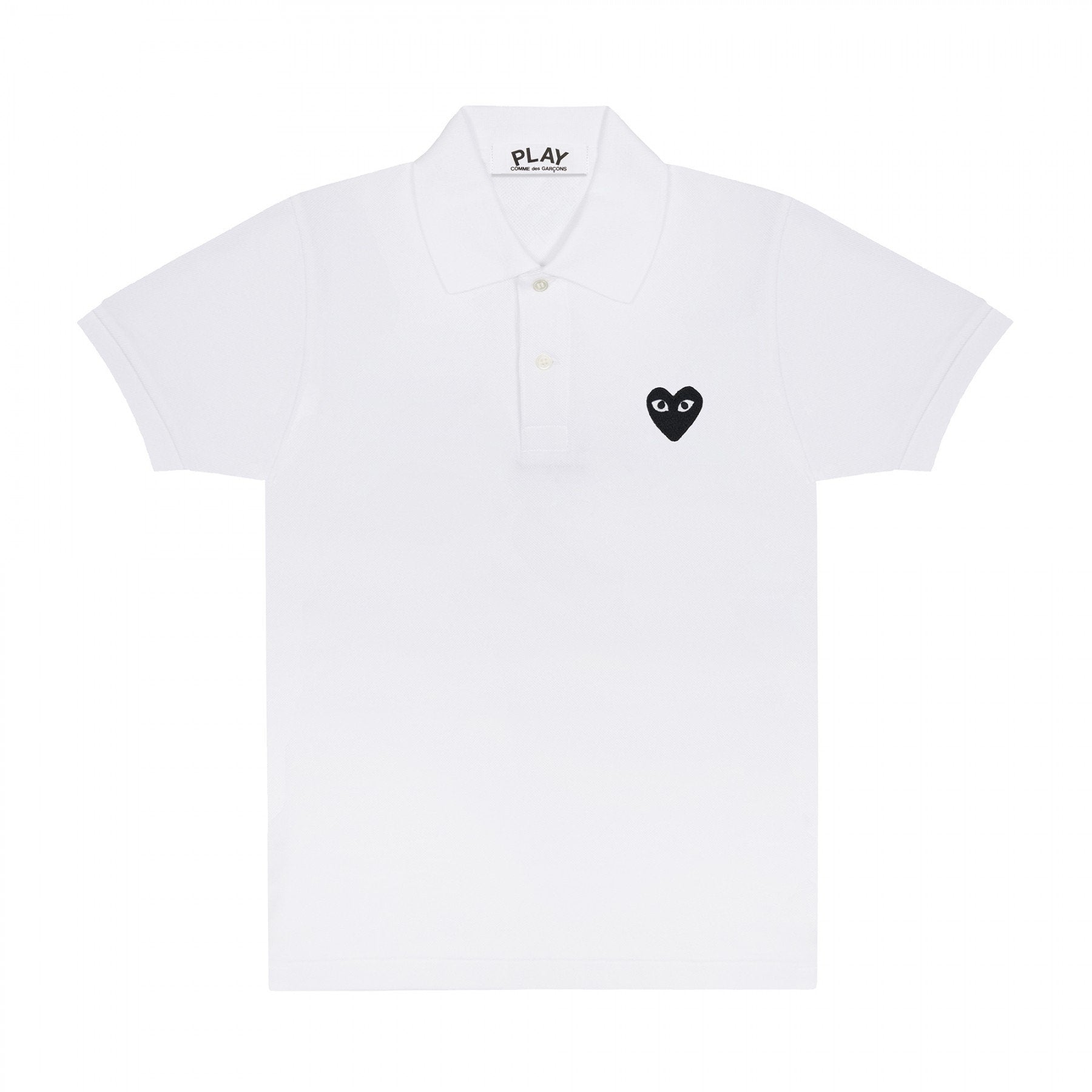 Comme des garcons polo navy hotsell