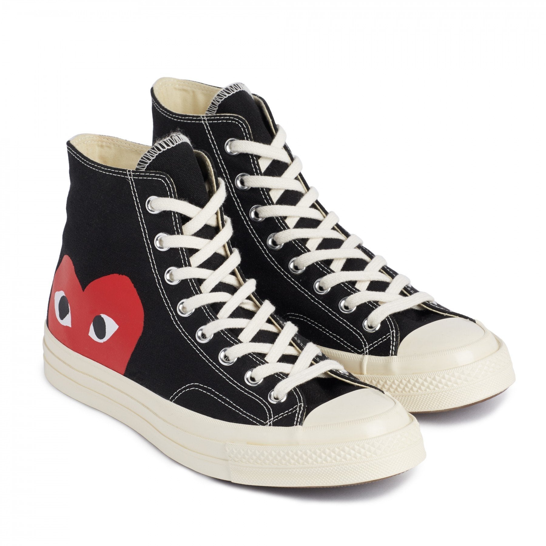 Converse Big Heart High Top Black COMME des GARCONS Melbourne