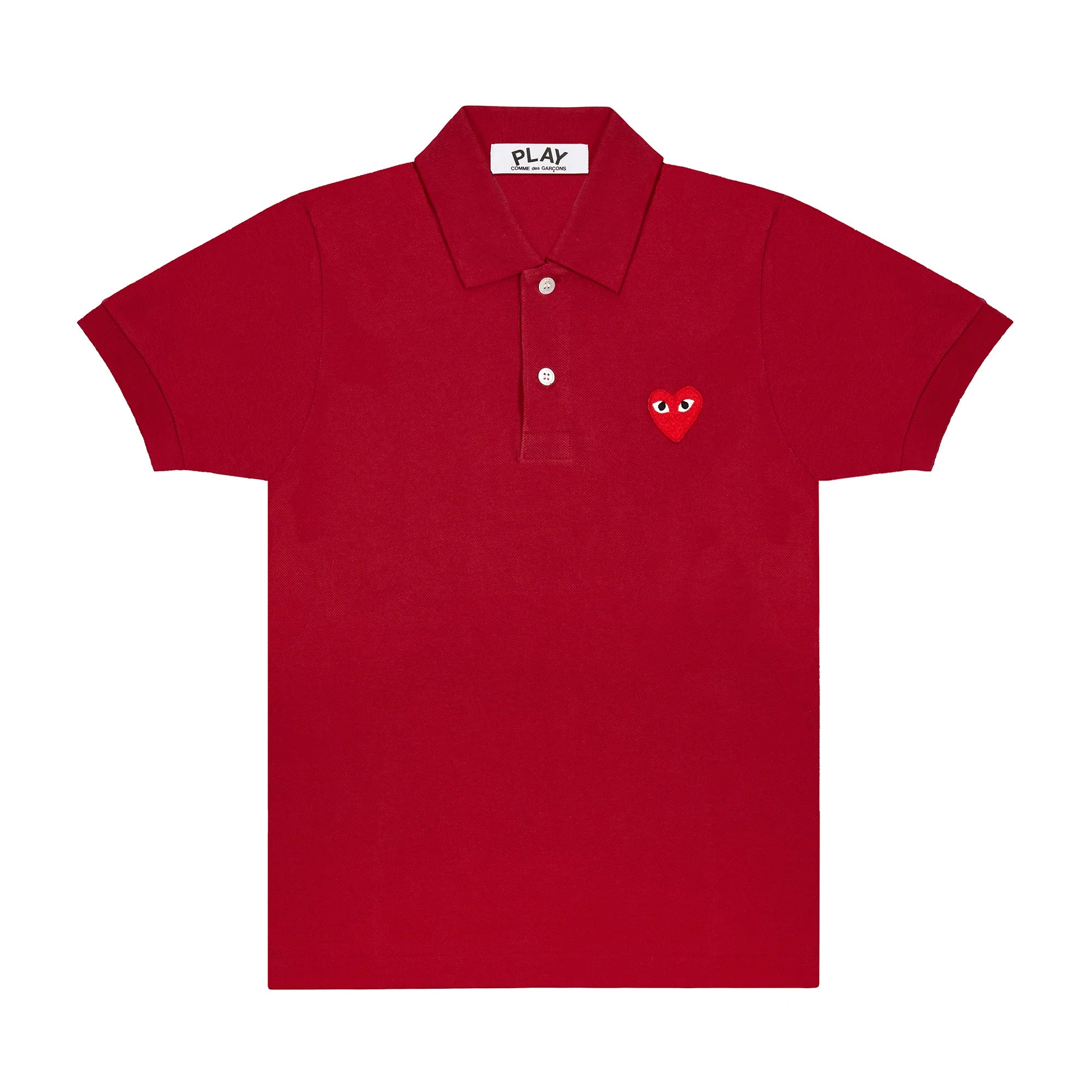 Comme des garcons play polo shirt hot sale