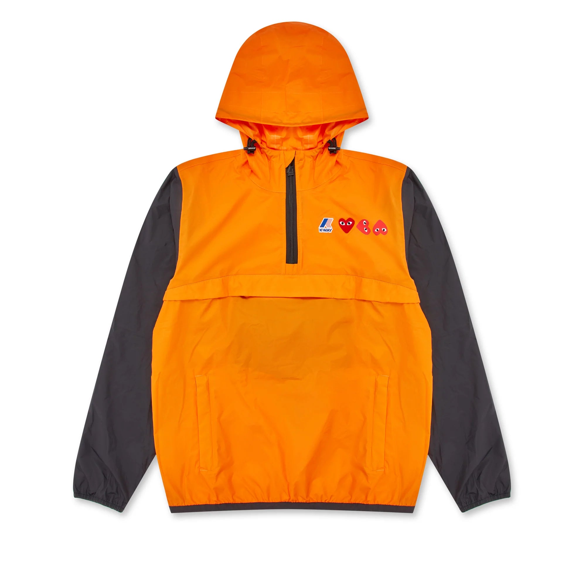 K-WAY*PLAY Half Zip Jacket (Orange/Black) – COMME des GARÇONS