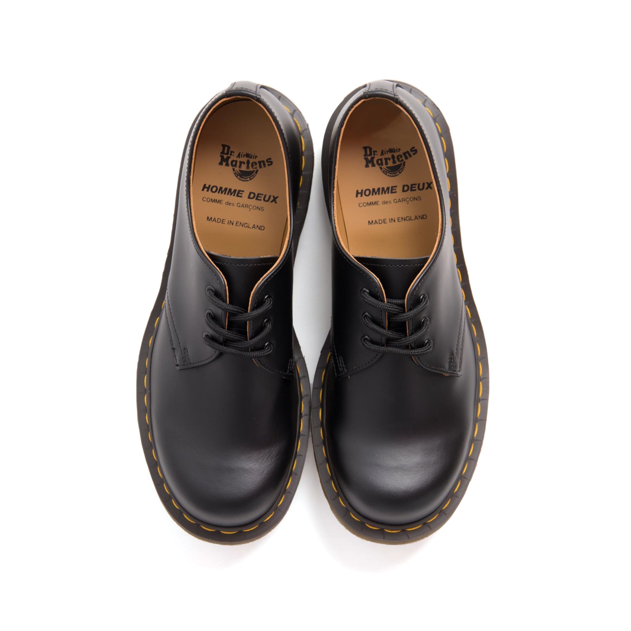 HDTB x Dr Martens Leather Lace Up Black