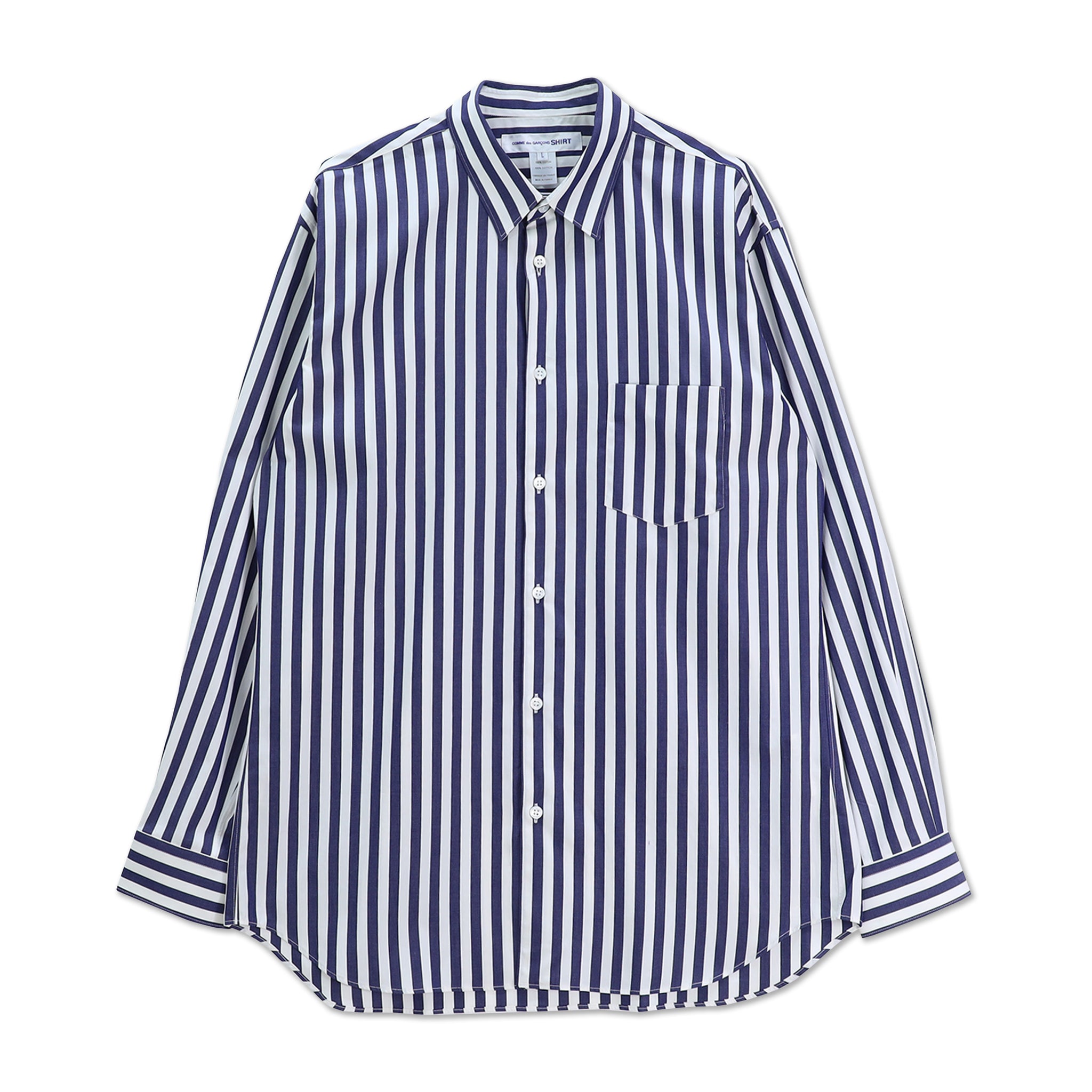 SHIRT FOREVER Plain Stripe Shirt 118