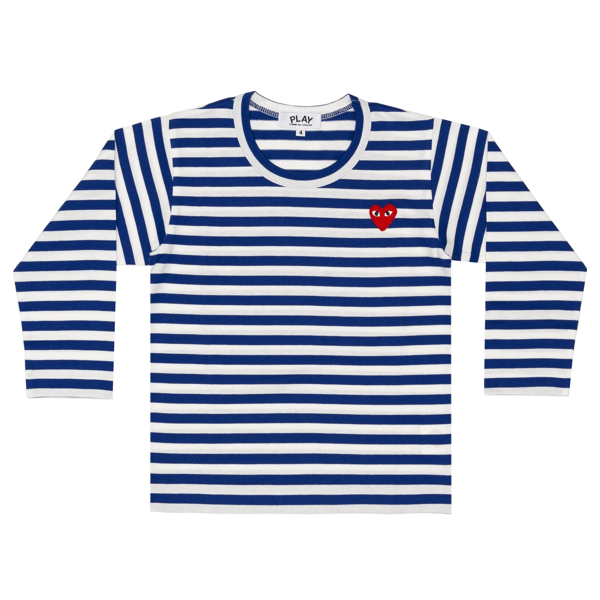 PLAY Kids L/S Striped T-Shirt (Blue)