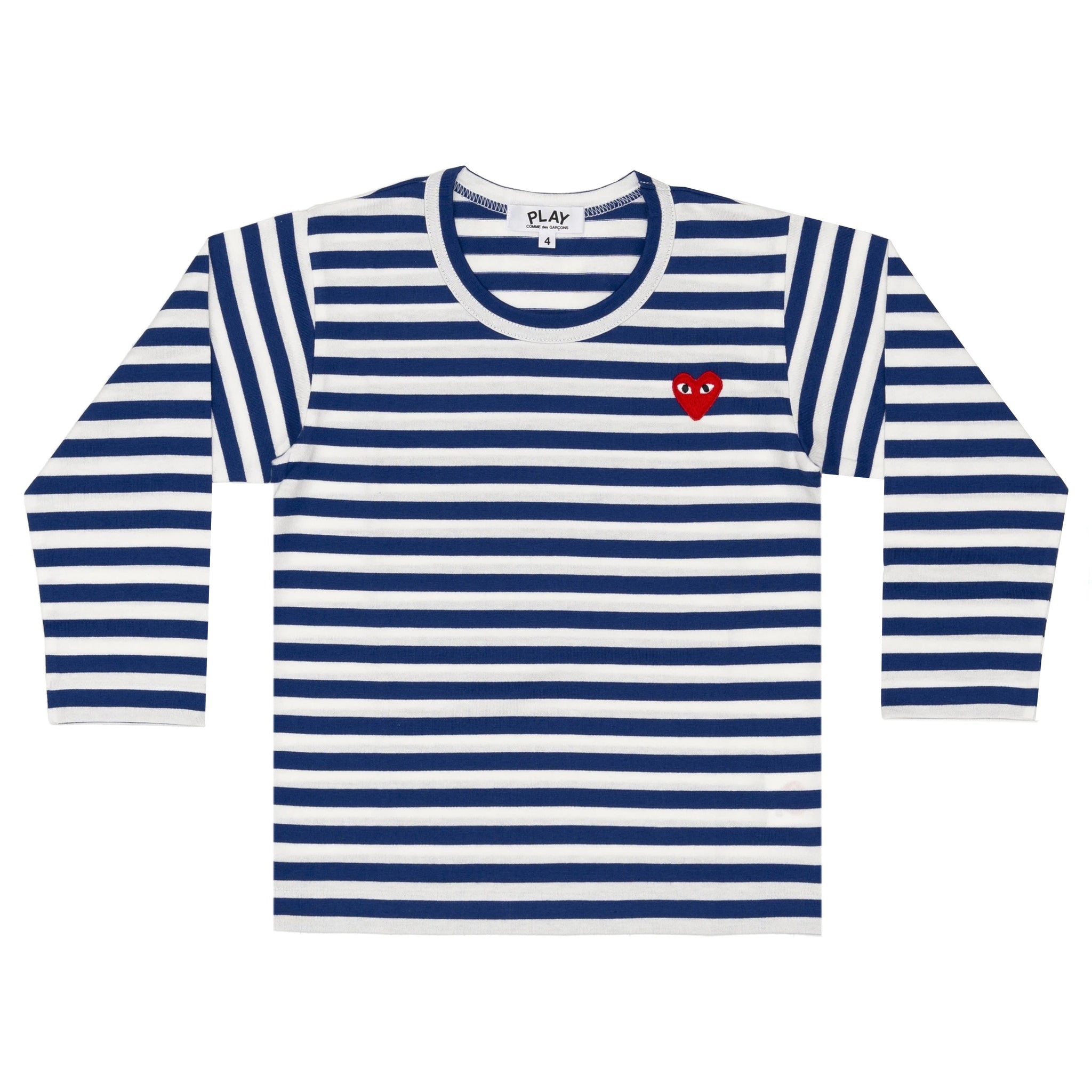 PLAY Kids L/S Striped T-Shirt (Navy)