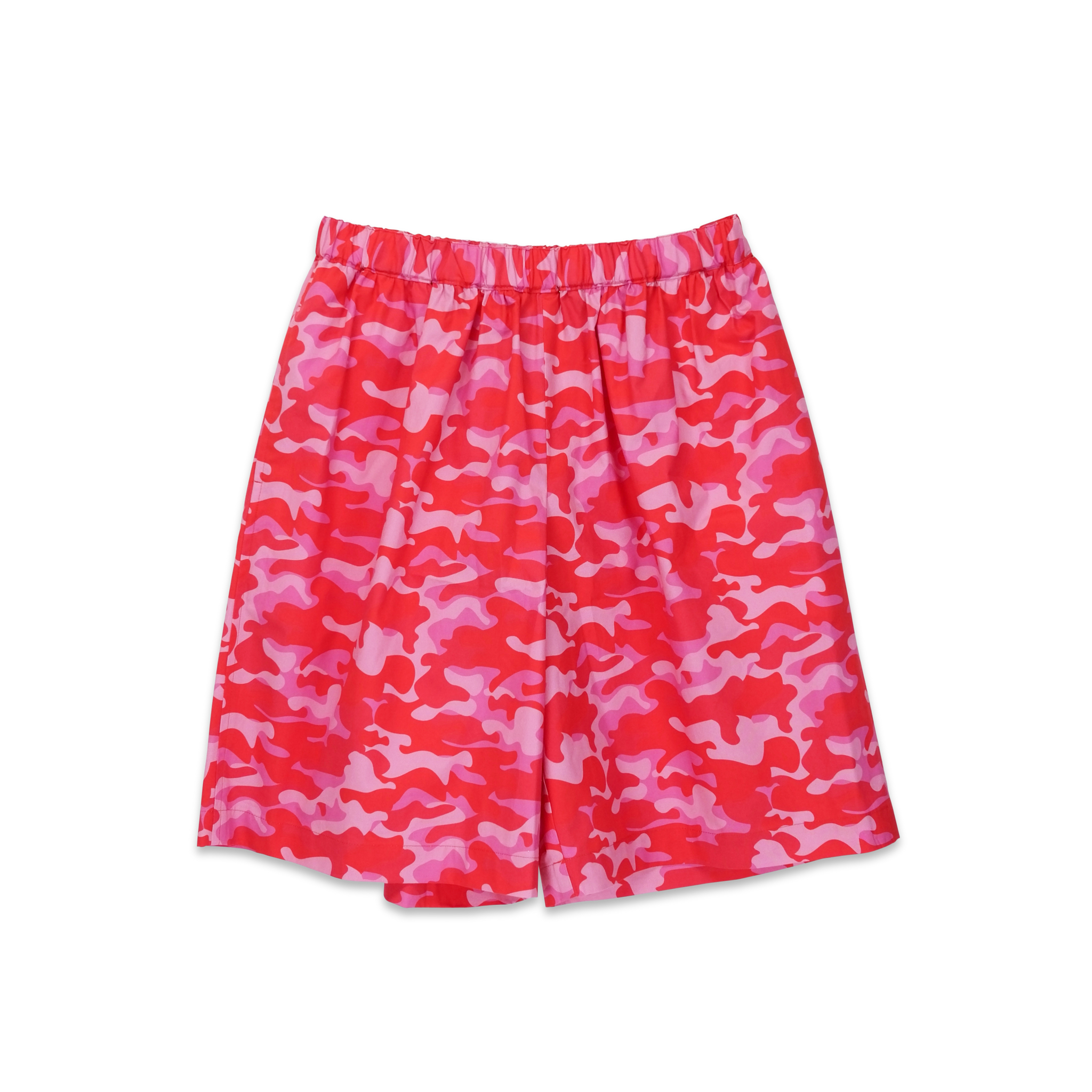 Pink Camouflage Print Short