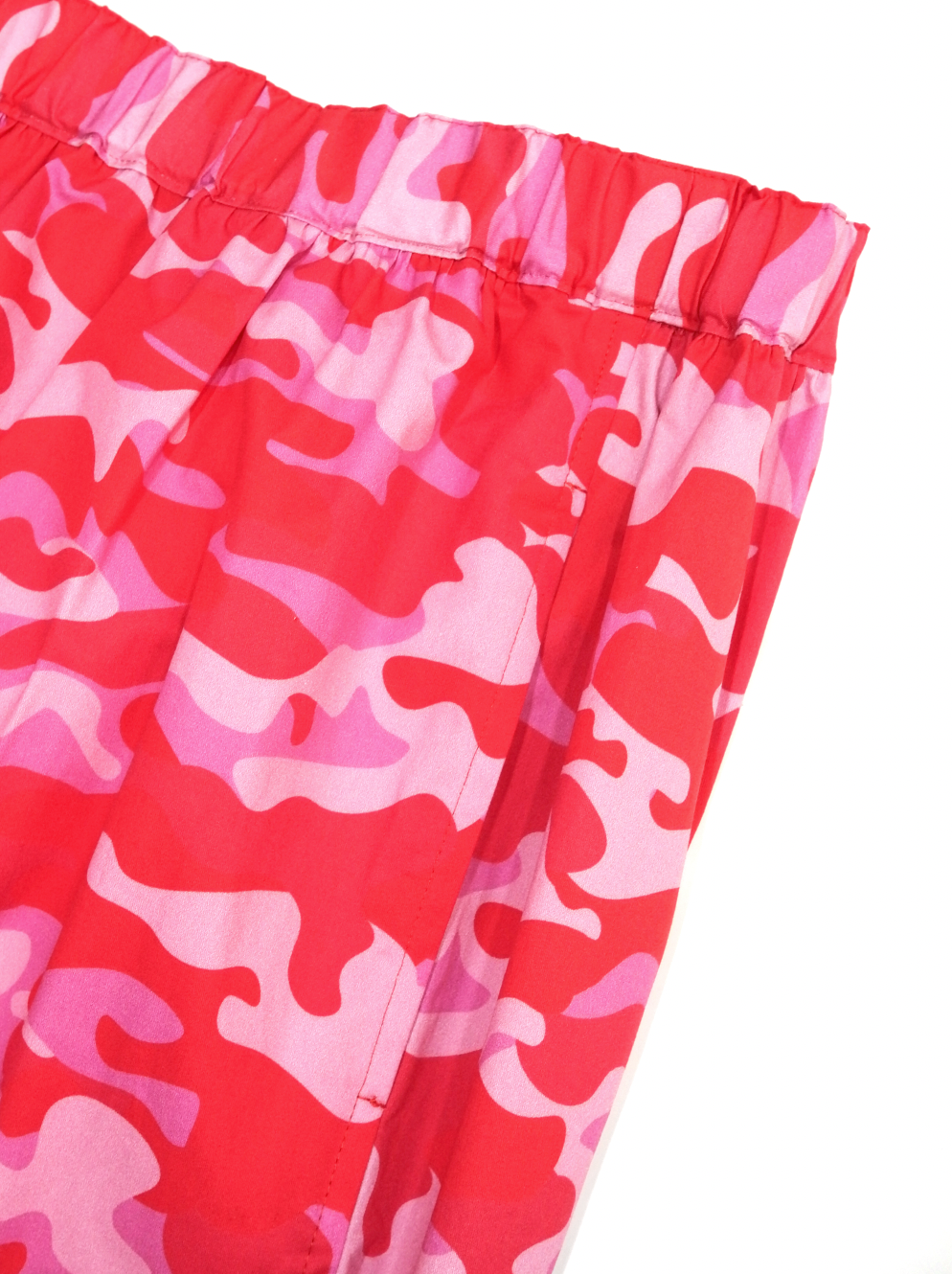 Pink Camouflage Print Short