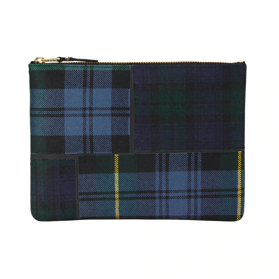 Tartan Patchwork Group Wallet Green 5100TPG – COMME des GARÇONS