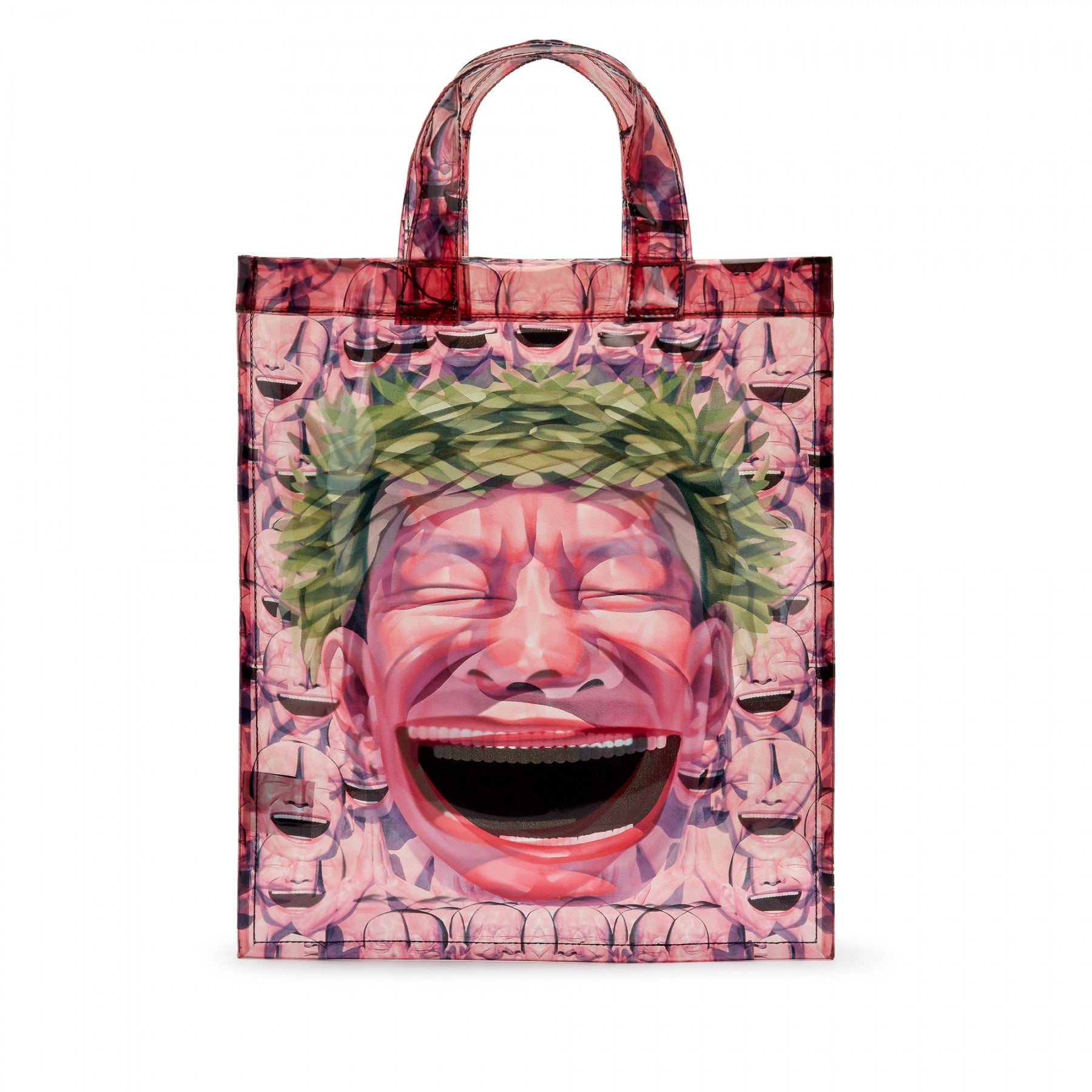 Yue Minjun Tote Bag