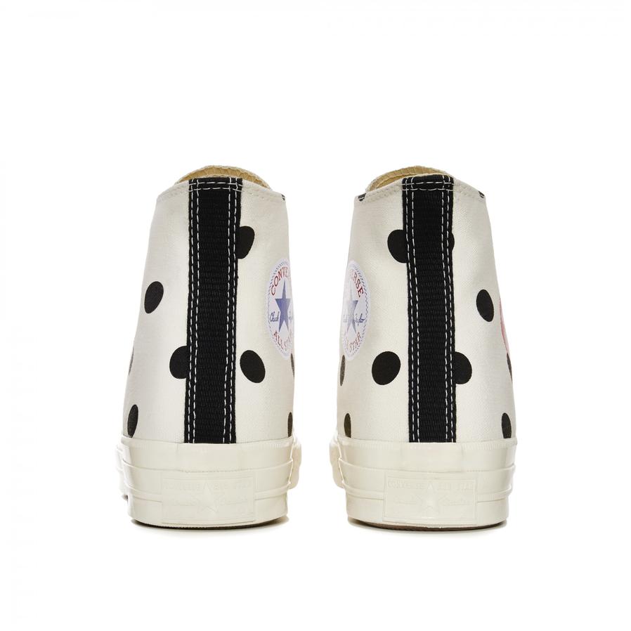 Cdg converse high polka dots store