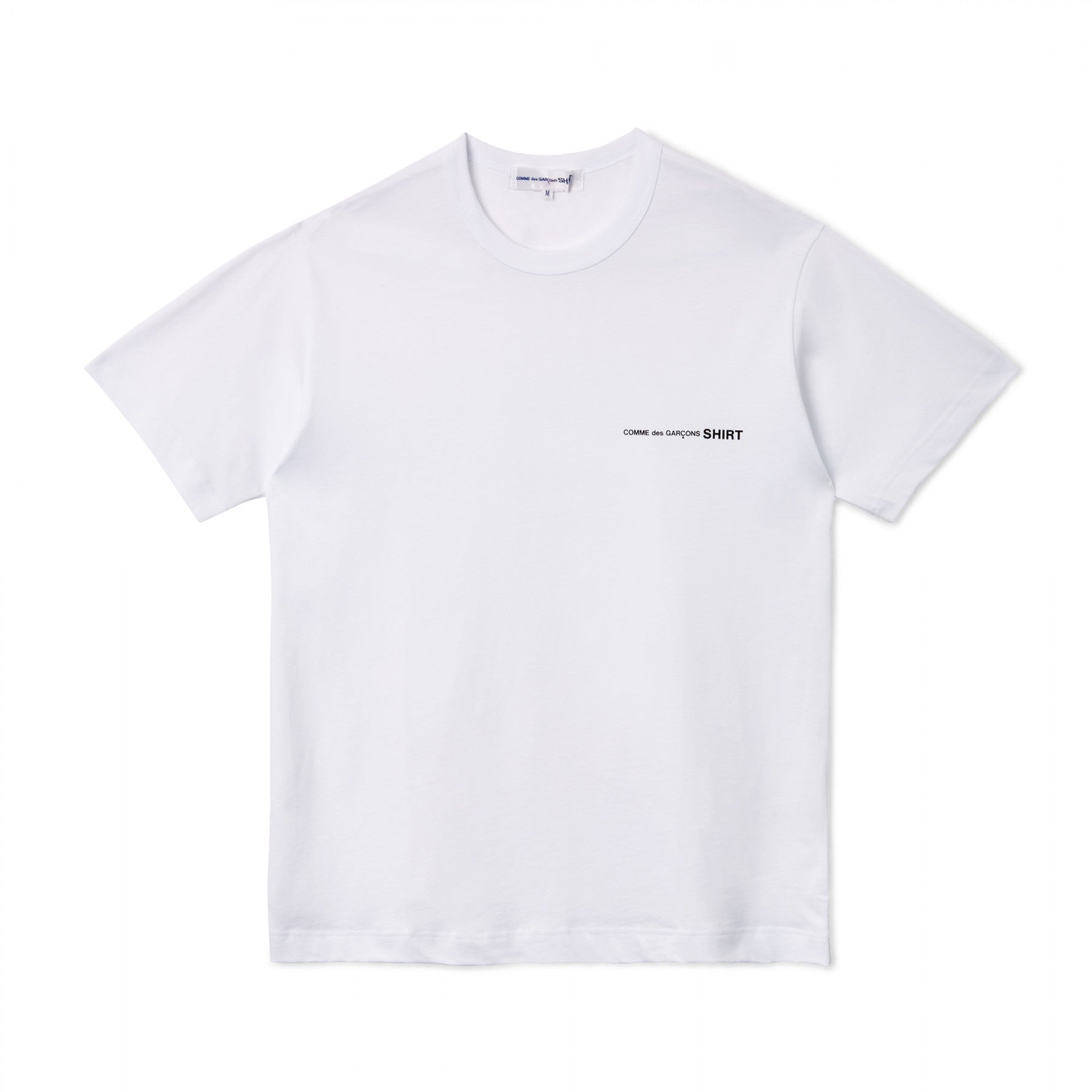 Basic Chest Logo S/S T-Shirt White